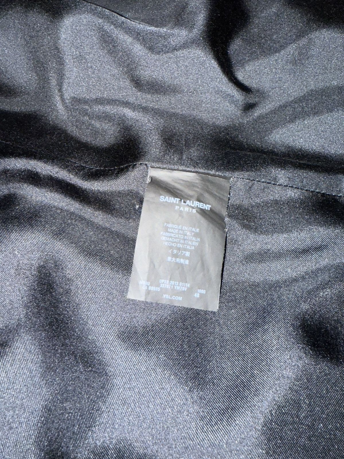 Saint Laurent Paris Saint Laurent wool peacoat with silk lining Size US M / EU 48-50 / 2 - 5 Thumbnail