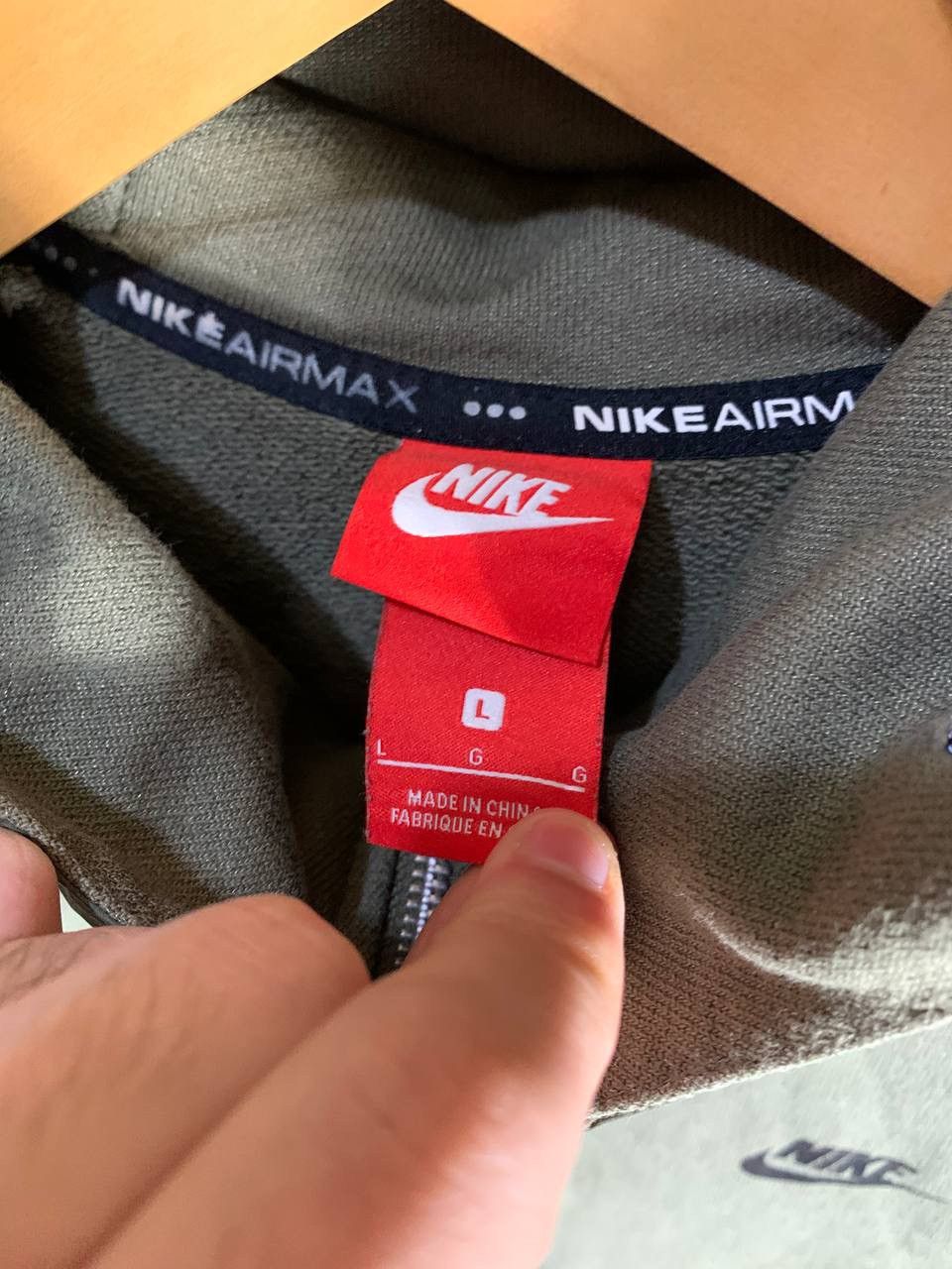 Nike VINTAGE NIKE AIR MAX NYLON FULL ZIP JACKET DRILL Y2K 90s UBA Size US L / EU 52-54 / 3 - 4 Thumbnail