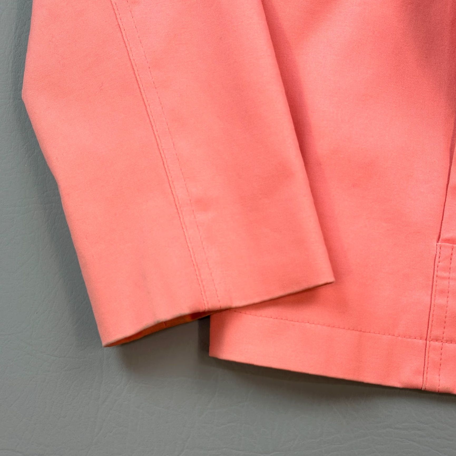 Brooks Brothers Brooks Brothers 346 Jacket Women’s 6 Coral Double Breasted Stretch Trench Coat Casual Workwear Travel Shirt Coat Mens Womens Boys Girls Size M / US 6-8 / IT 42-44 - 3 Thumbnail