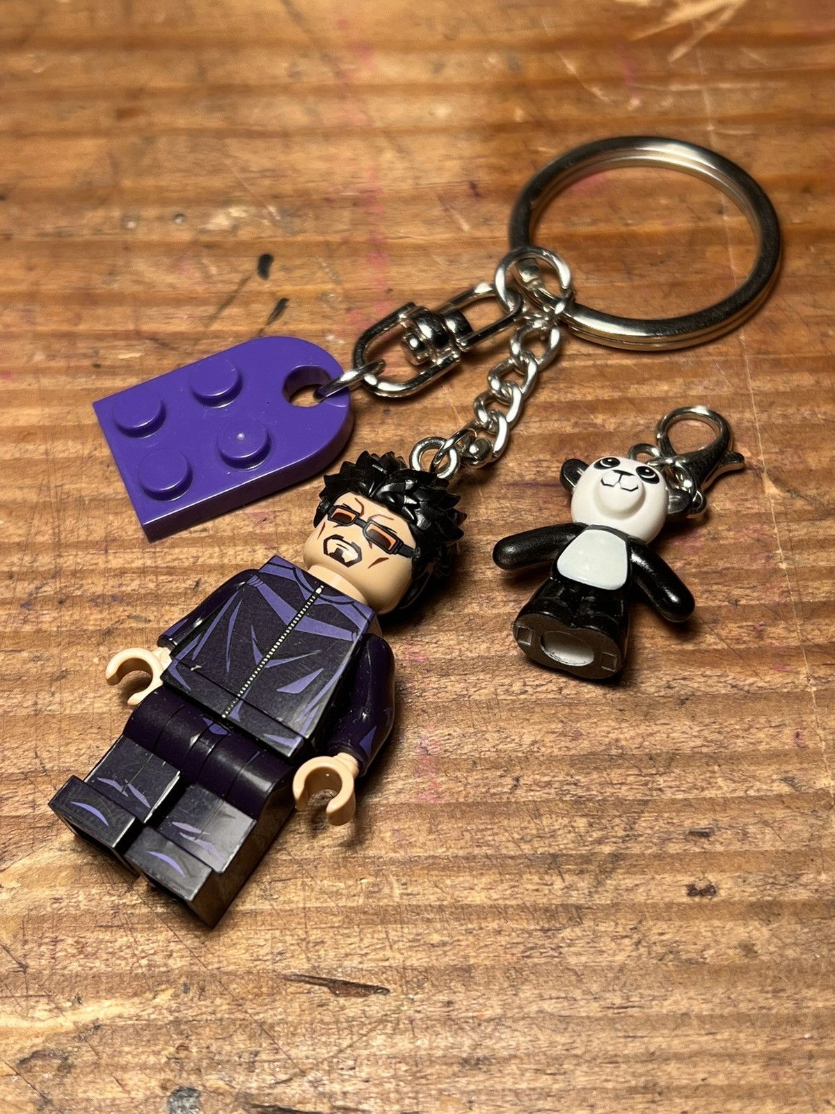 Anime Jujutsu Kaisen anime minifigure keychain keyring Size ONE SIZE - 8 Thumbnail