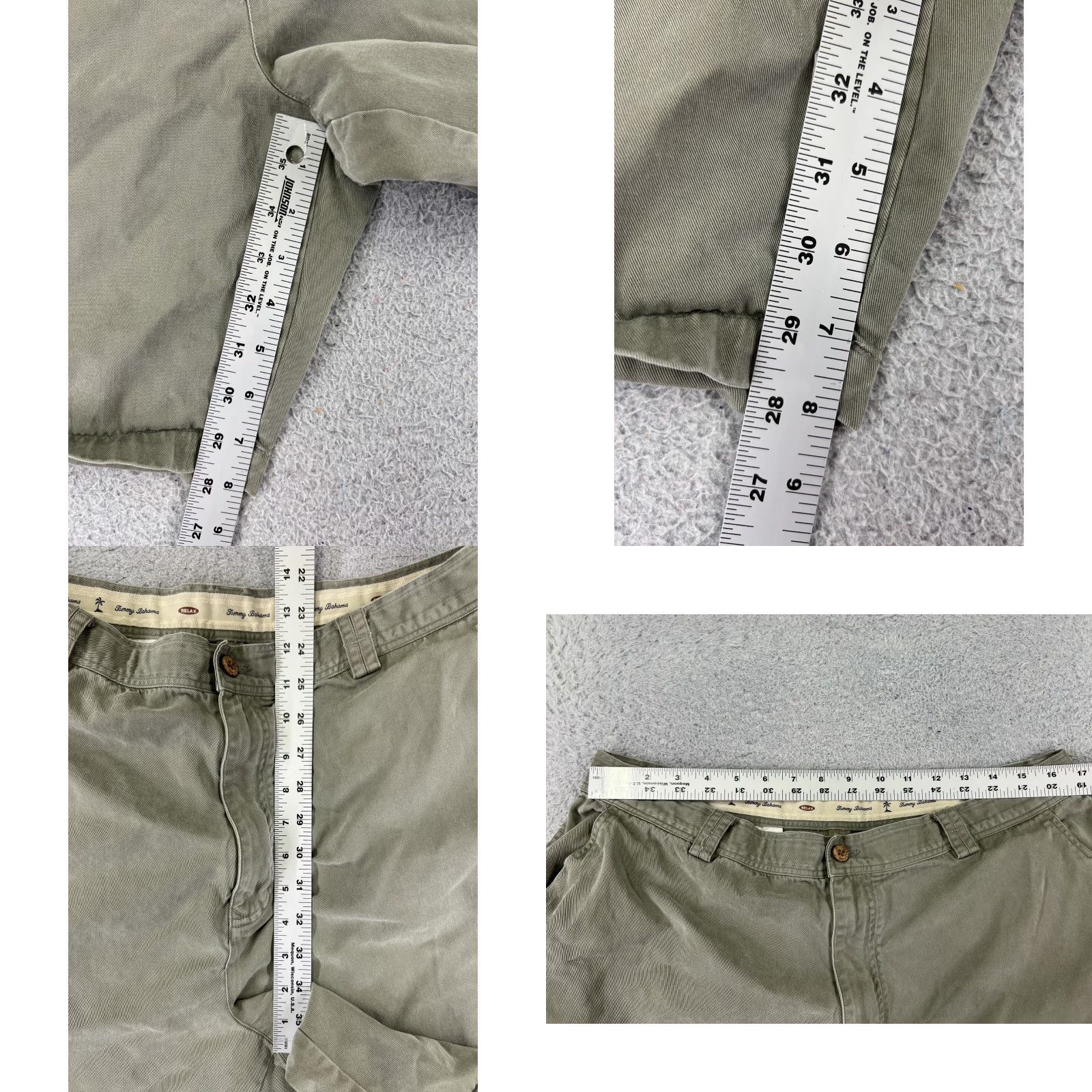 Tommy Bahama Tommy Bahama Shorts Adult 38 Green Cotton Tencel Flat Front Beach Vacation Golf Mens Size US 38 / EU 54 - 8 Thumbnail