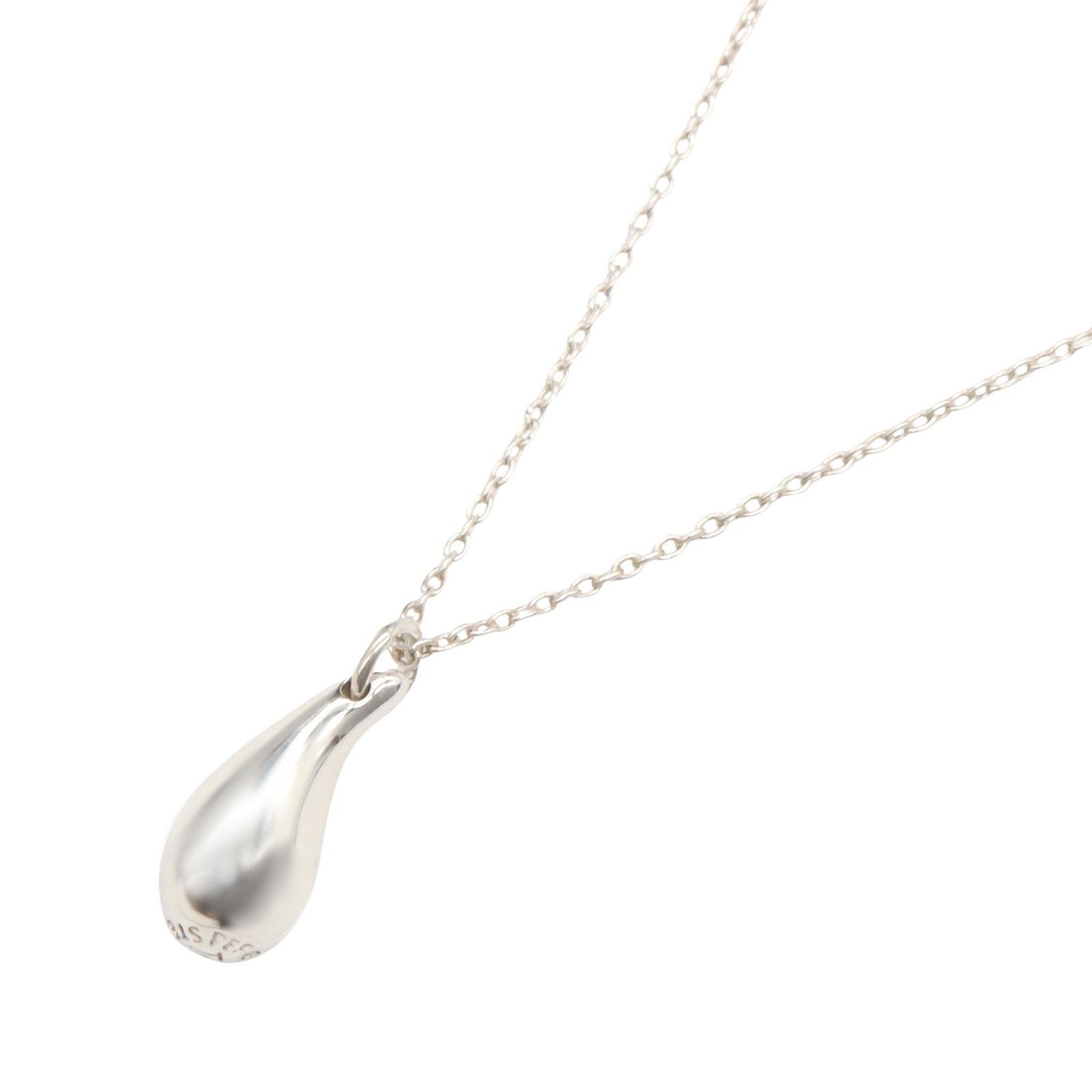 Tiffany & Co. Tiffany & Co. Tiffany & Co. Teardrop Silver 925 Necklace Metal Necklace Size ONE SIZE - 1 Thumbnail