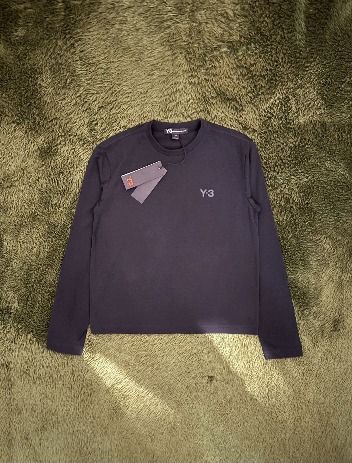 Y-3 [S] Y-3 Yohji Yamamoto Wms All Blacks Tribute Long Sleeve Size S / US 4 / IT 40 - 2 Thumbnail
