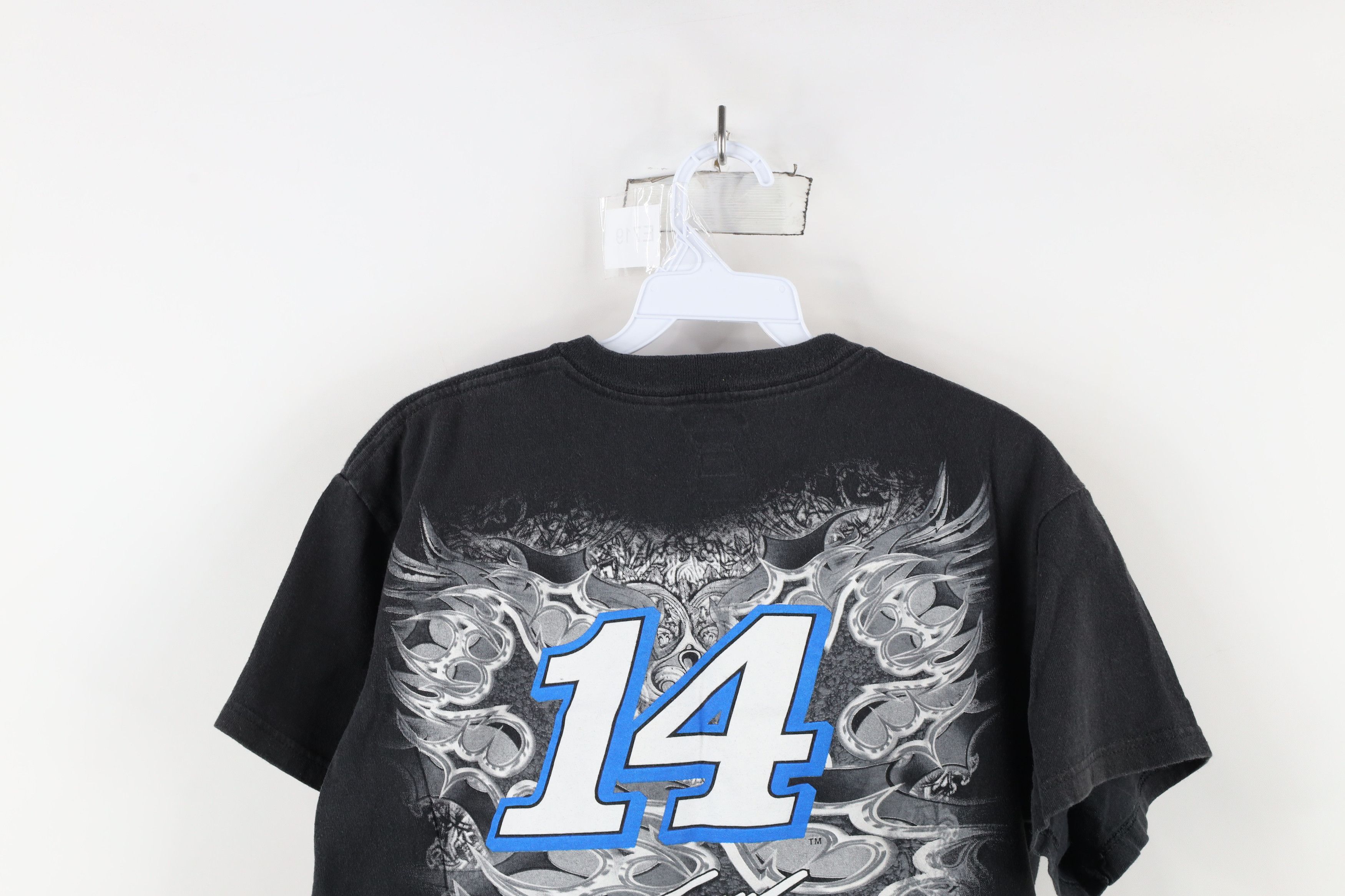 Vintage Vintage Y2K NASCAR Tony Stewart Racing Print T-Shirt Black Size US M / EU 48-50 / 2 - 11 Thumbnail