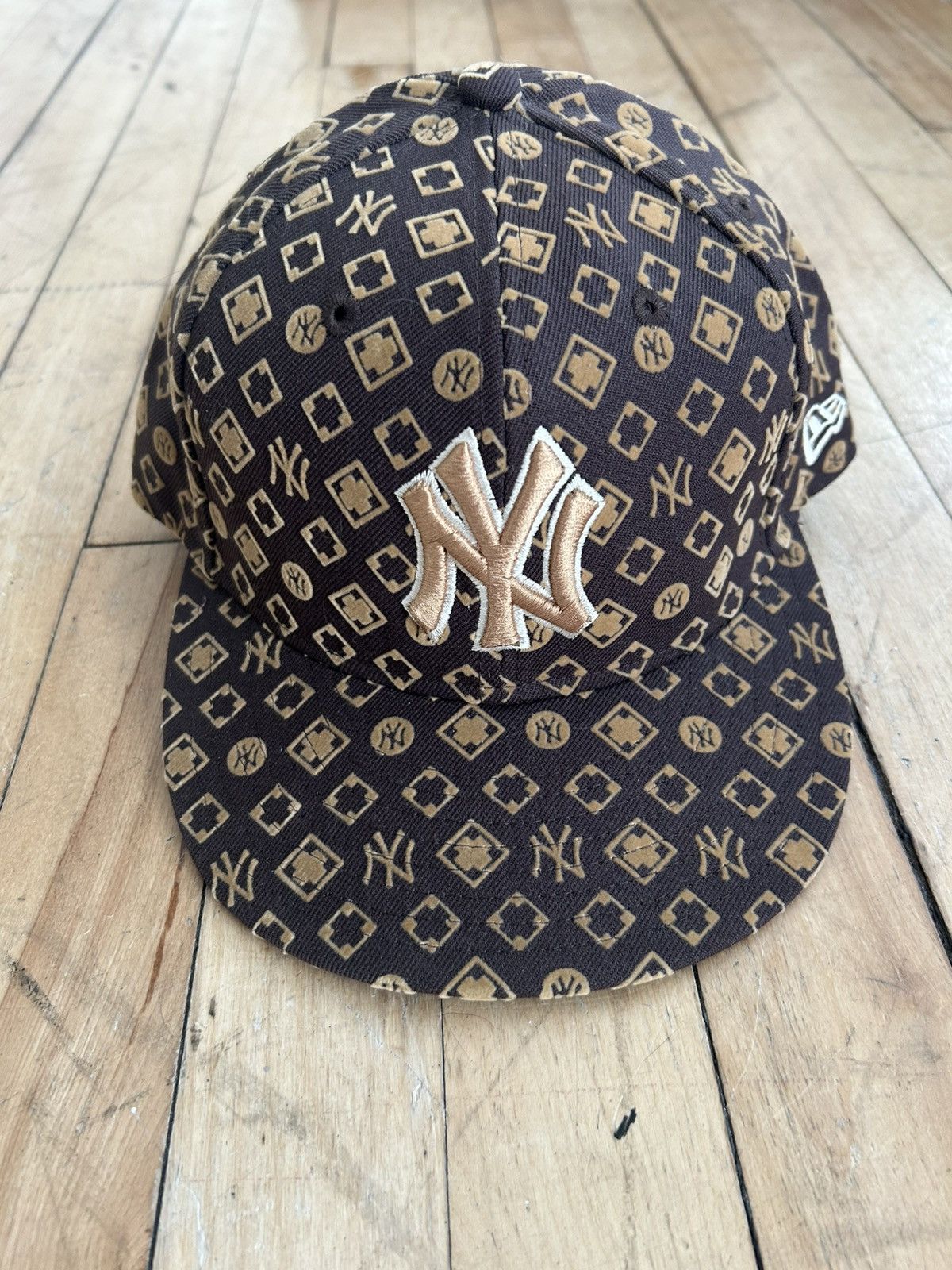 New Era Vintage New Era Yankees Fitted Cap Size ONE SIZE - 1 Thumbnail