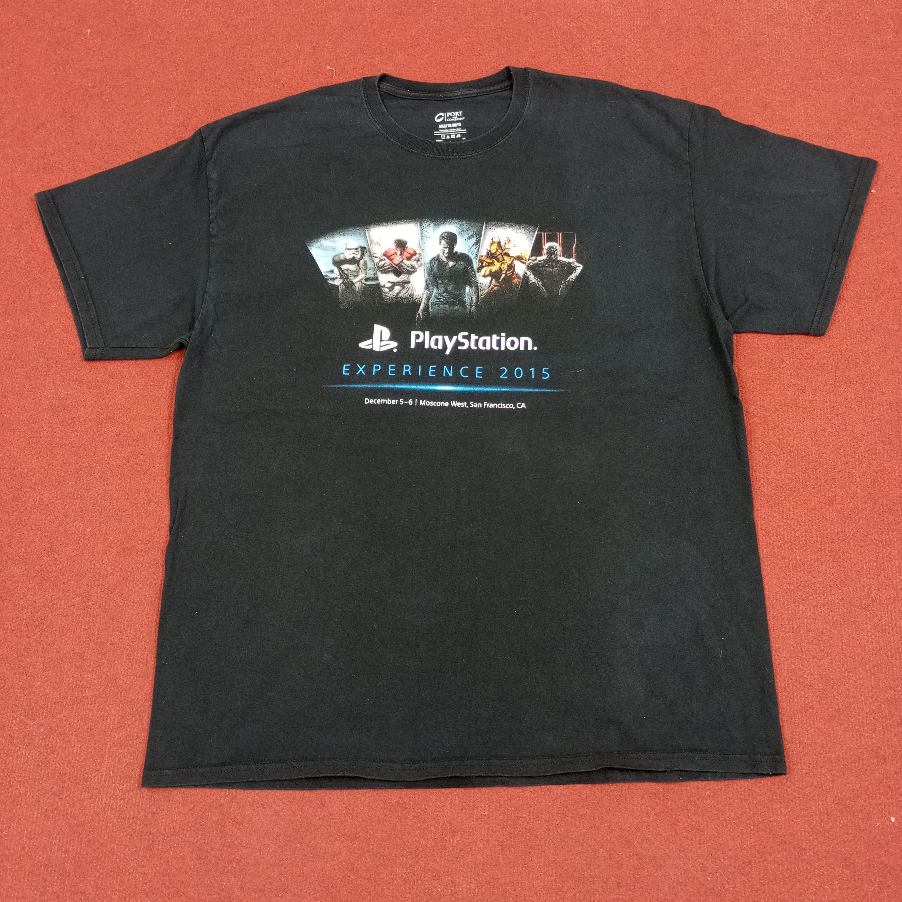 Playstation × The Game × Vintage Playstation Video Games Promo Style Tshirt Size US XL / EU 56 / 4 - 1 Thumbnail