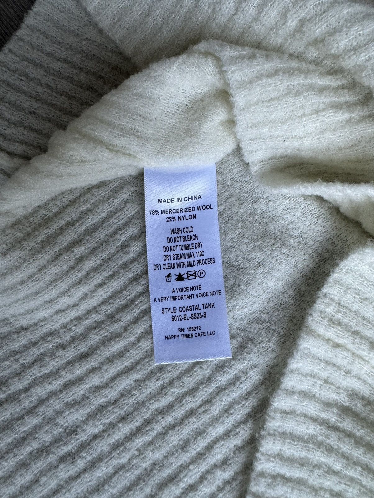 Eckhaus Latta Eckhaus Latta Coastal Tank Size XL / US 12-14 / IT 48-50 - 8 Thumbnail