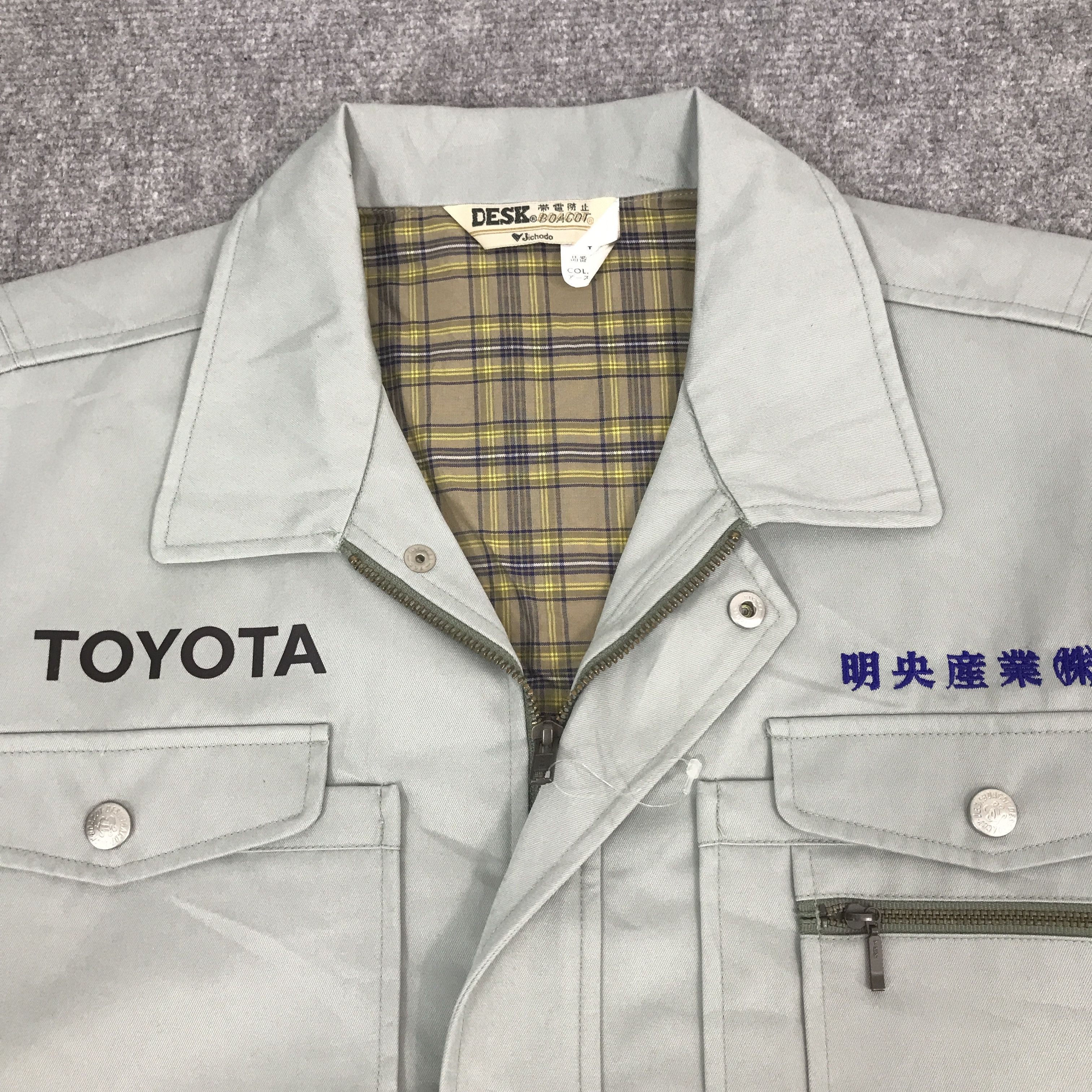 Japanese Brand Toyota Racing Custom Worker Sport Jacket Size US L / EU 52-54 / 3 - 8 Thumbnail