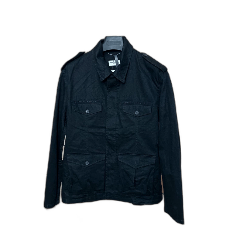 Saint Laurent Paris Saint Laurent Black and Red Jacket Size US L / EU 52-54 / 3 - 1 Thumbnail
