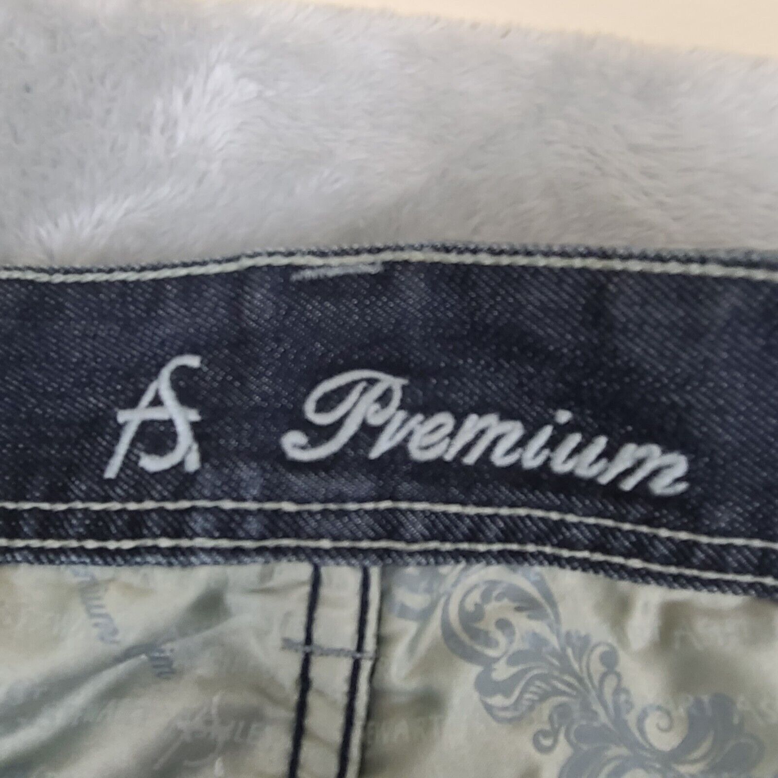 Laura Ashley Women's Ashley Stewart Denim Blue Jeans Size 14W Premium 34x Size 34" / US 12 / IT 48 - 3 Thumbnail