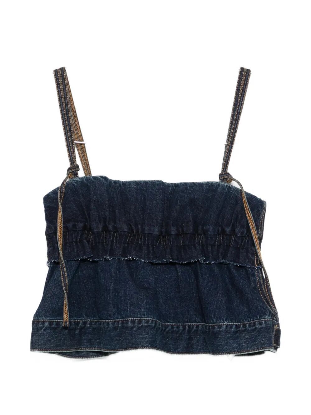 Sacai DENIM PULLOVER SWEATER Size S / US 4 / IT 40 - 1 Thumbnail
