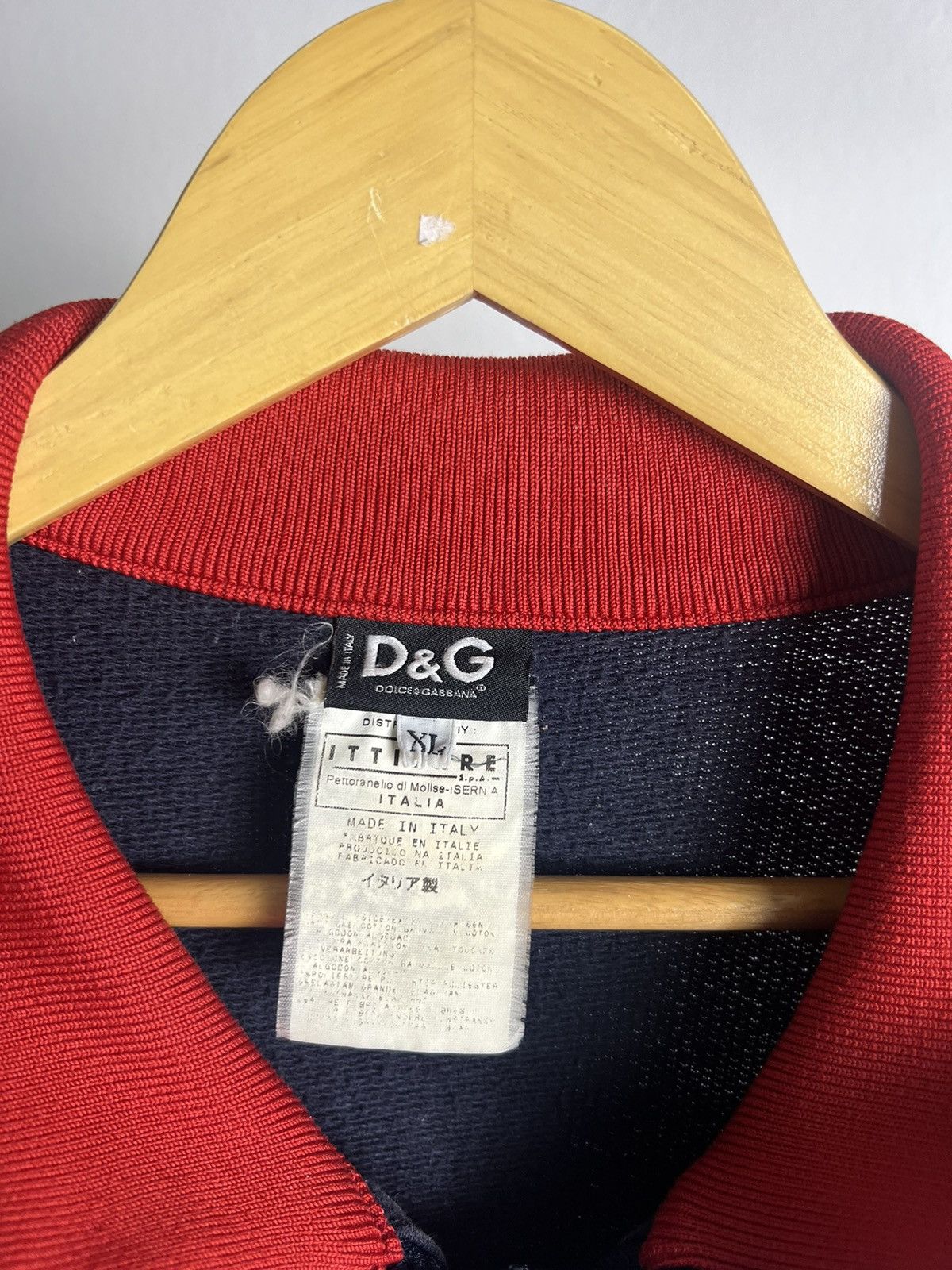 Dolce & Gabbana × Vintage 2000s Dolce&Gabbana Embroidered Zipper Jackets Size US XL / EU 56 / 4 - 3 Thumbnail