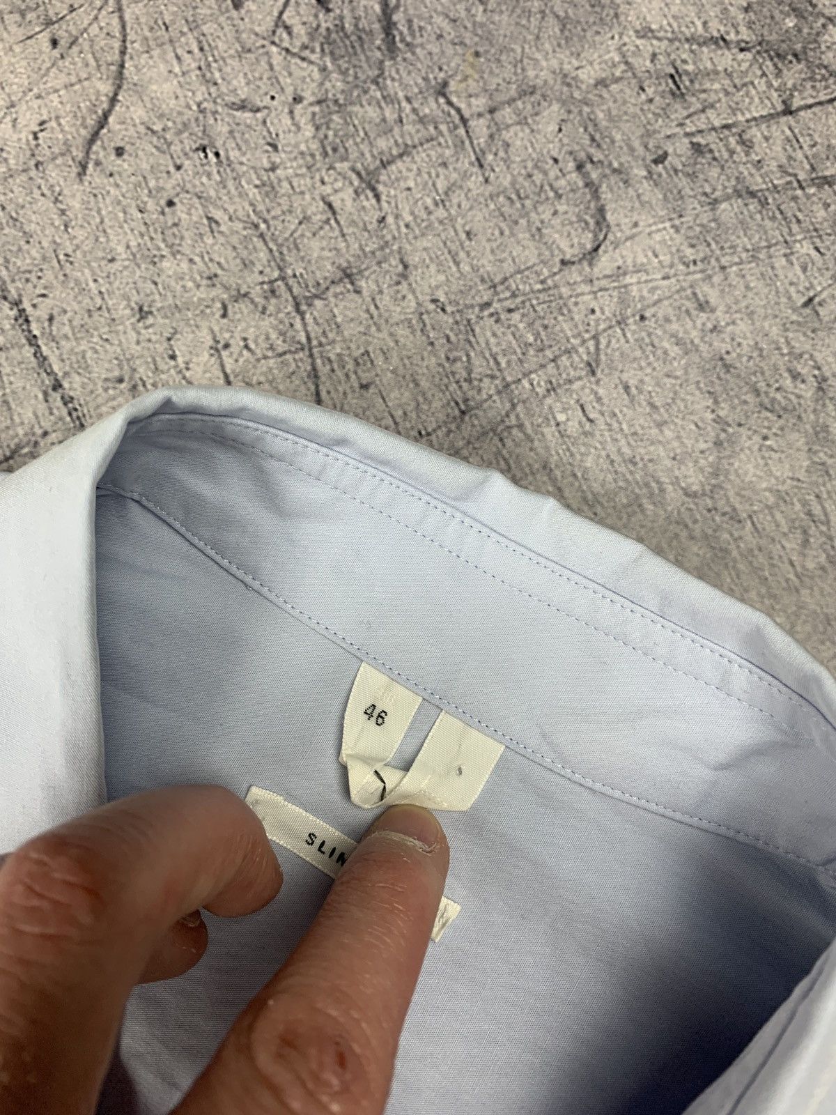 Arket Arket Buttons-Up Shirt Mens Size 46 Blue Designer Luxury Size US S / EU 44-46 / 1 - 6 Thumbnail