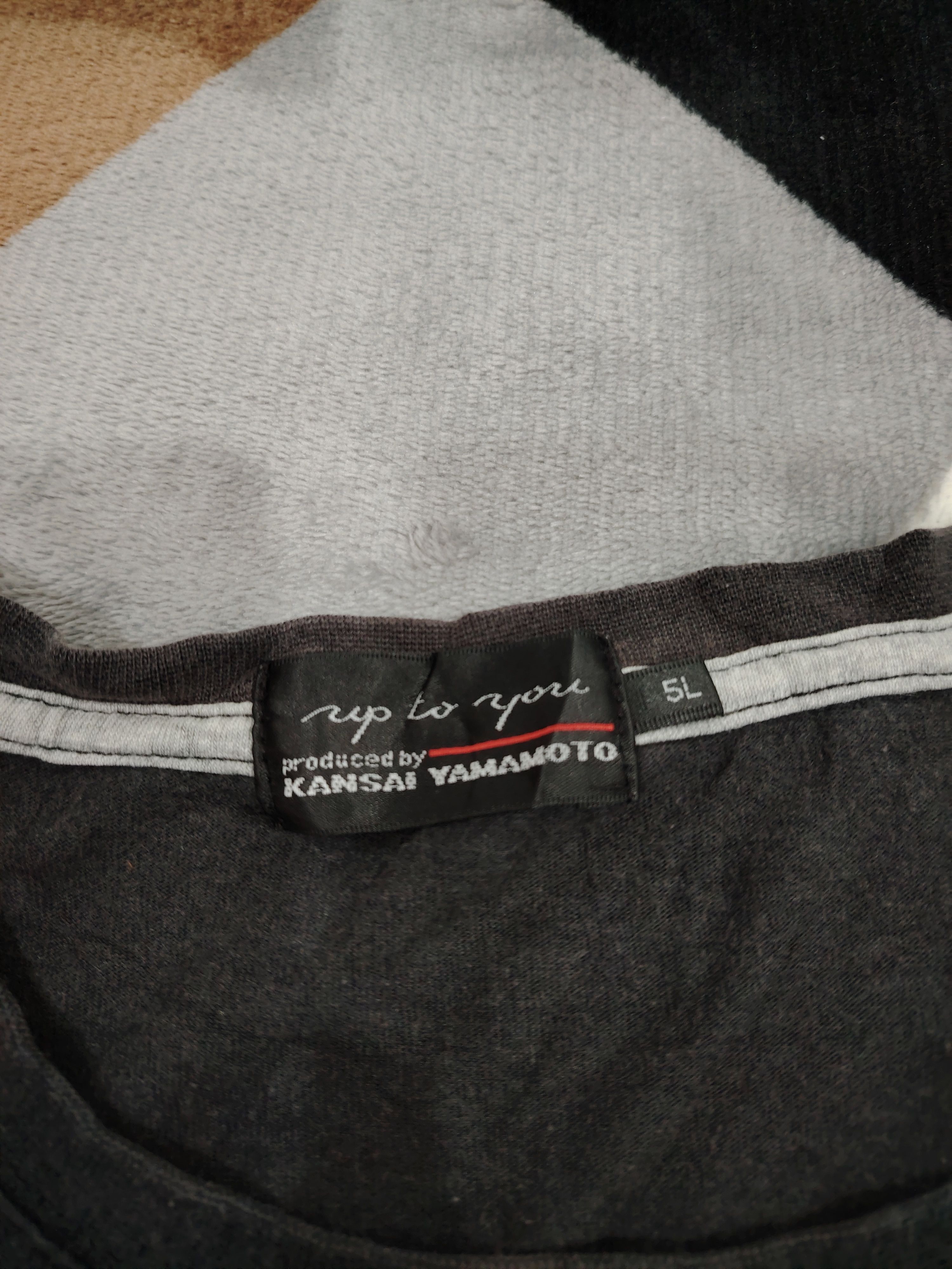 Japanese Brand × Kansai Yamamoto × Vintage Up To You by Kansai Yamamoto T Shirt 4XL Size US XXL / EU 58 / 5 - 4 Thumbnail