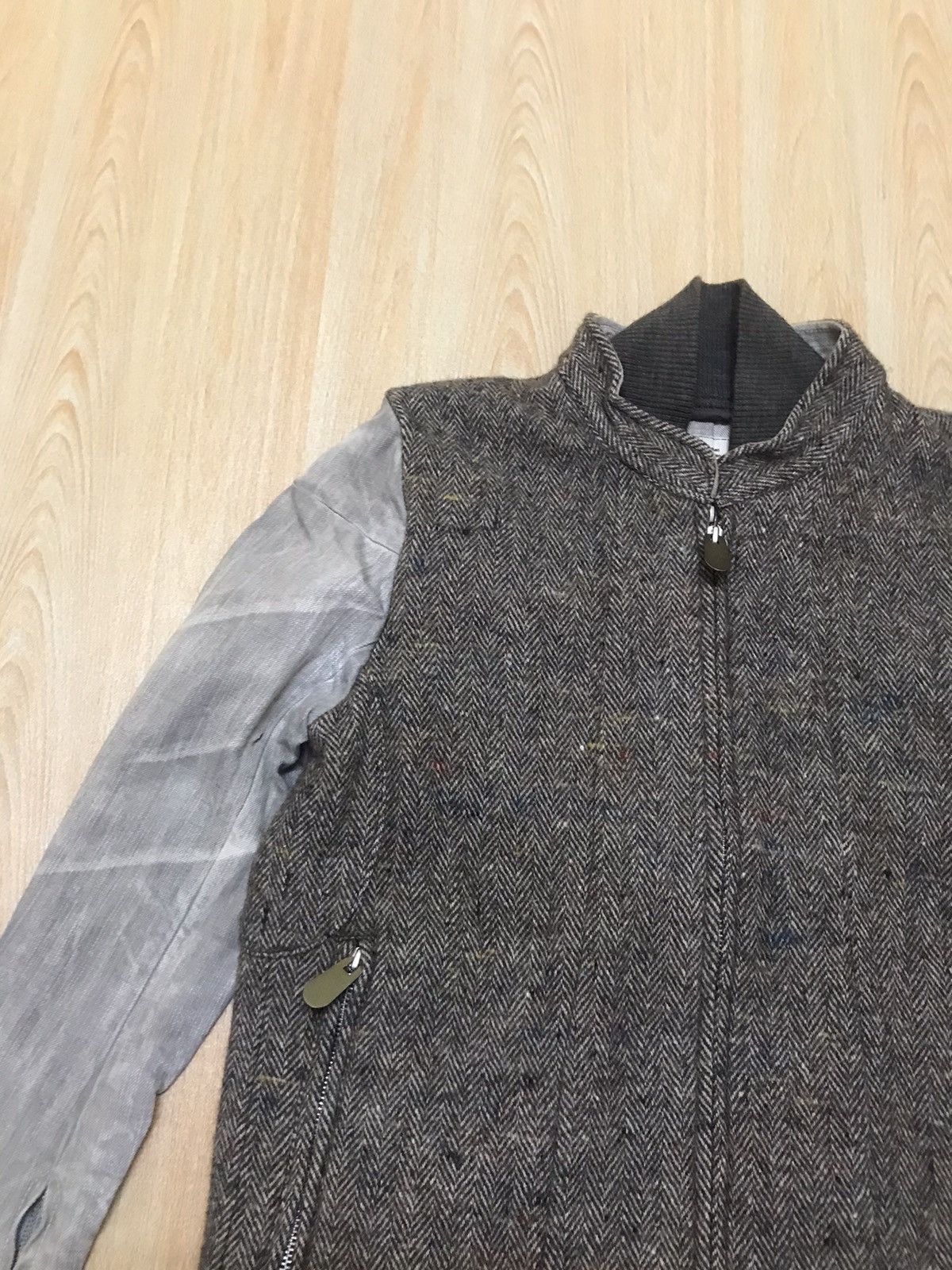 Indigo × Japanese Brand × Vintage Vintage Japan Indigo Balance Wool Denim Jacket Size US S / EU 44-46 / 1 - 6 Thumbnail