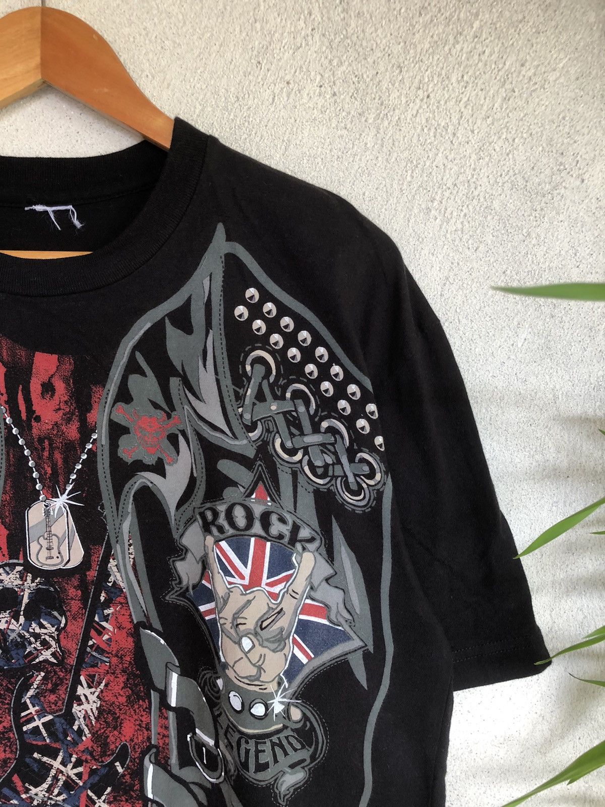 Band Tees × If Six Was Nine × Vintage Crazy Vintage Y2K Affliction Rock Legend Tshirts Size US L / EU 52-54 / 3 - 7 Thumbnail