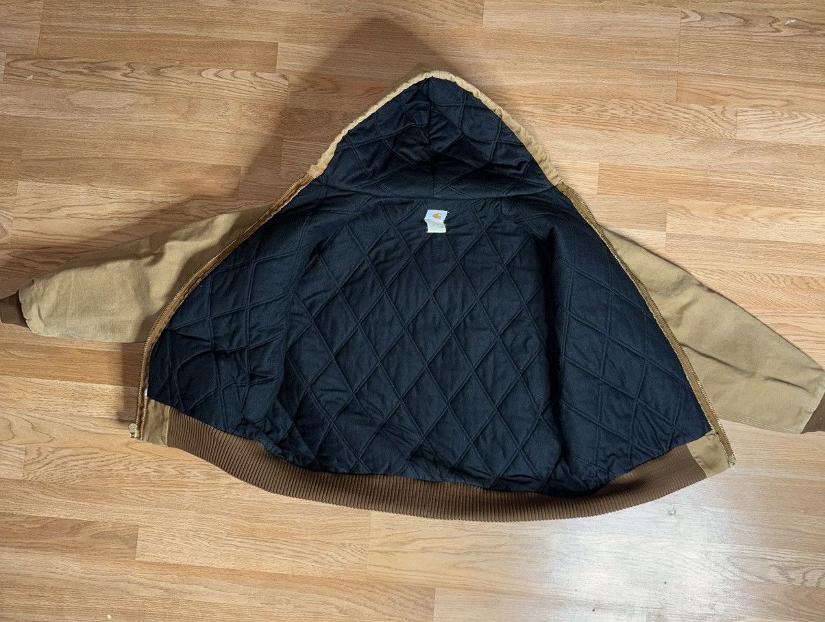 Carhartt Carhartt Jacket Mens XL J04 BRN Distressed Workwear Quilted Size US XL / EU 56 / 4 - 4 Thumbnail