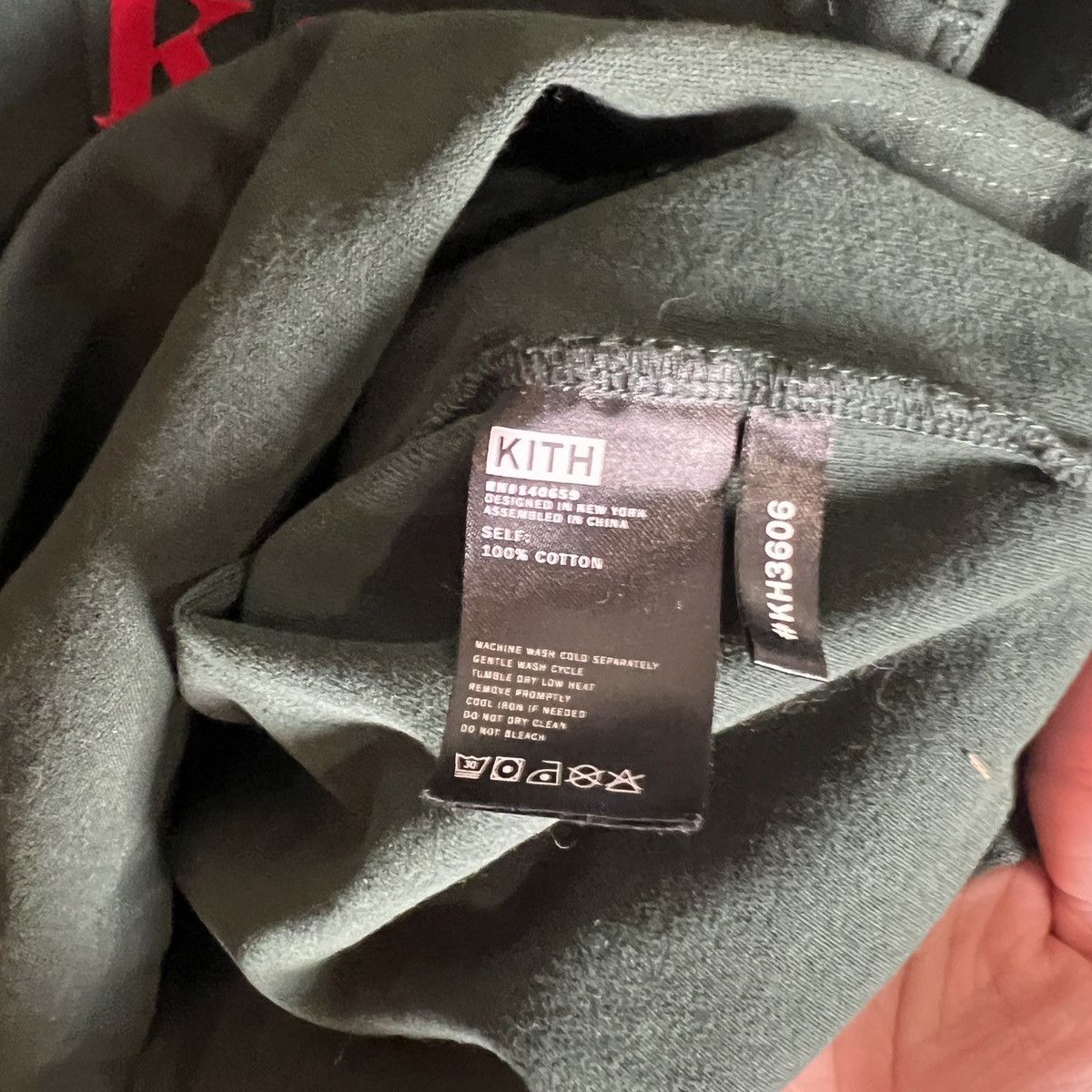 Kith #008 - KITH Quinn Sweater (Pine & Red) Size US S / EU 44-46 / 1 - 5 Thumbnail