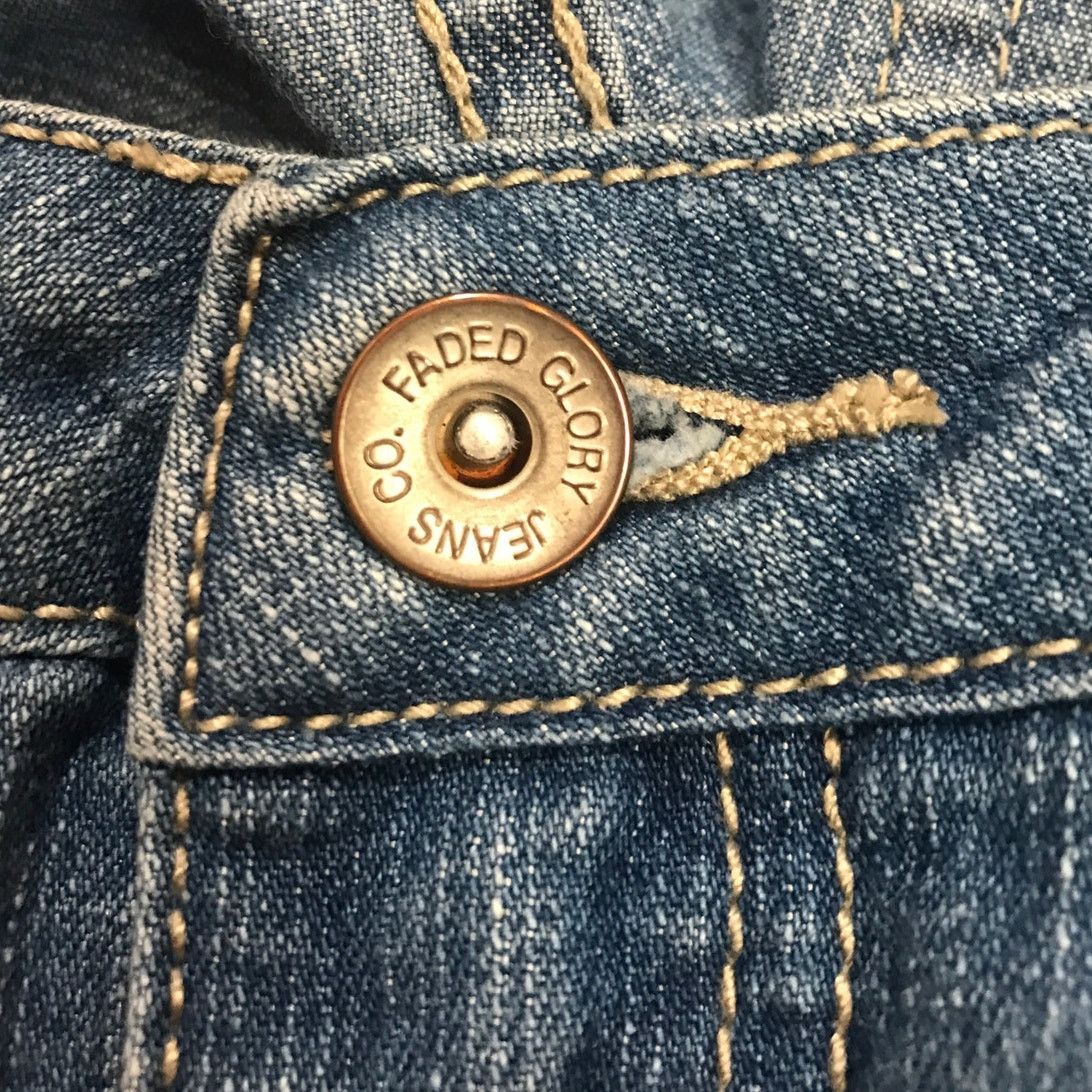 Faded Glory Faded Glory Stretch Blue Denim 5 Pocket Relaxed Jean 14 Size 36" / US 14 / IT 50 - 5 Thumbnail