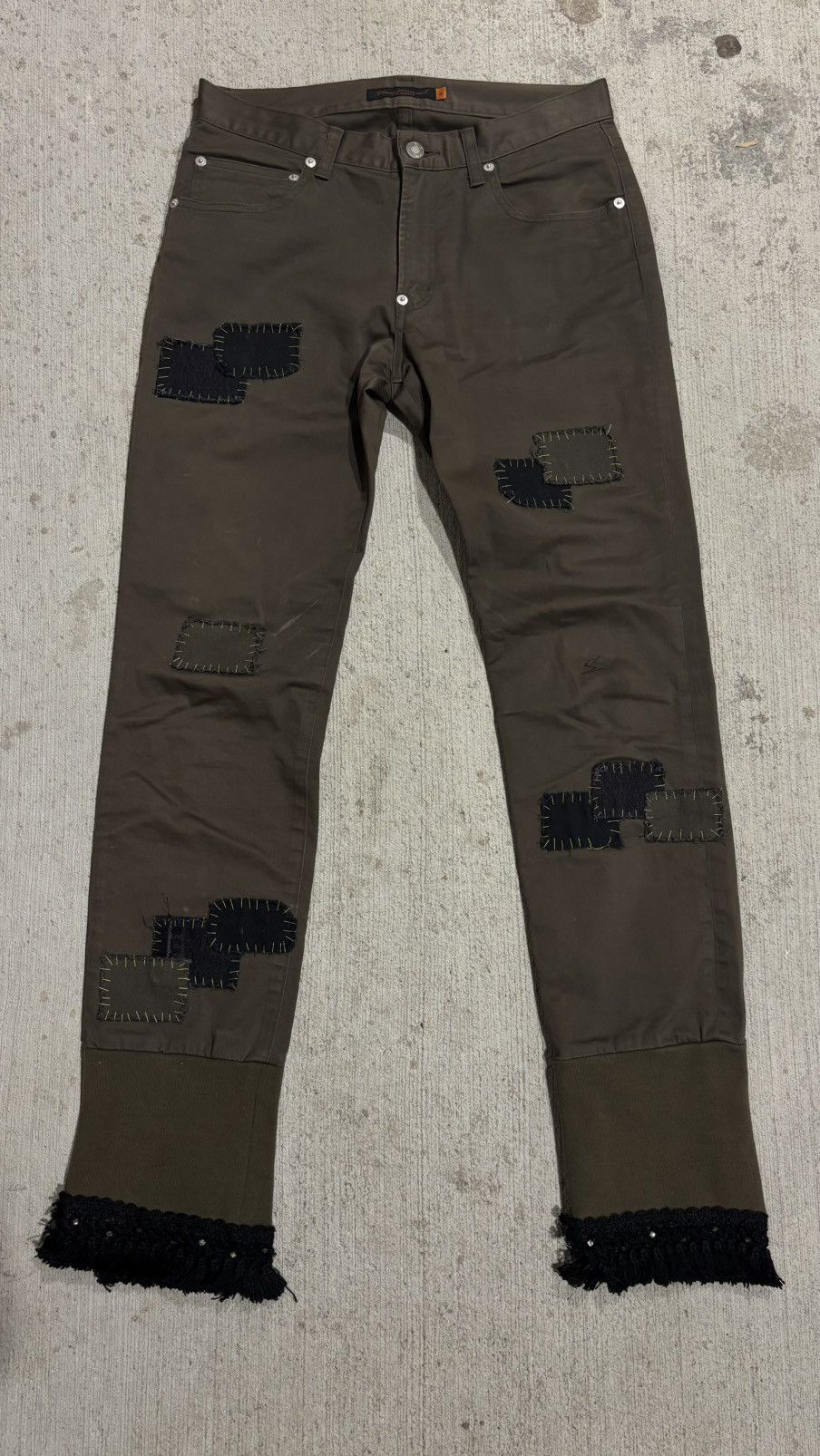 Undercover Undercover AW2007 Sample Scab Denim Size US 31 - 2 Thumbnail