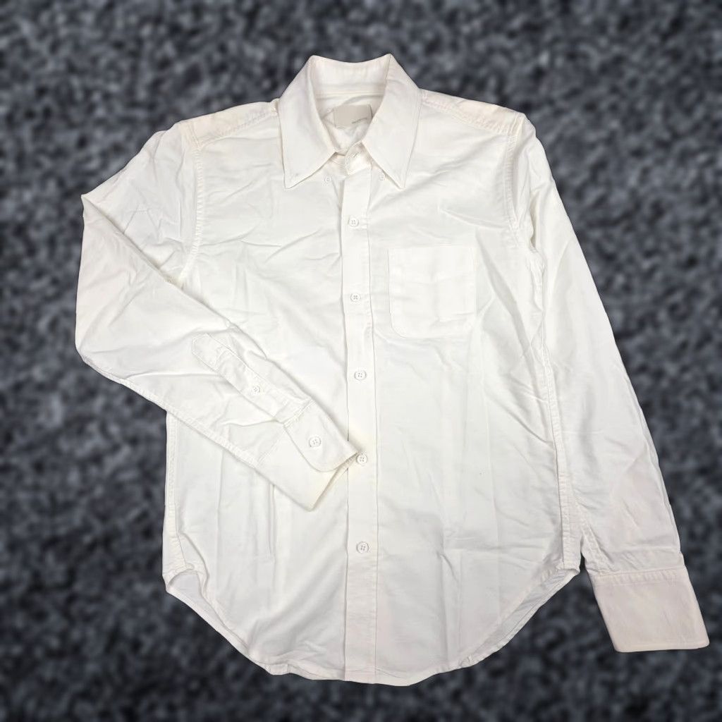 Band Of Outsiders Band of Outsiders Button-Up Shirt Men's SMALL White Cotton Pocket USA Shirt Long Sleeve Button-Down Regular Chest 38 Vintage? No Size US S / EU 44-46 / 1 - 1 Thumbnail