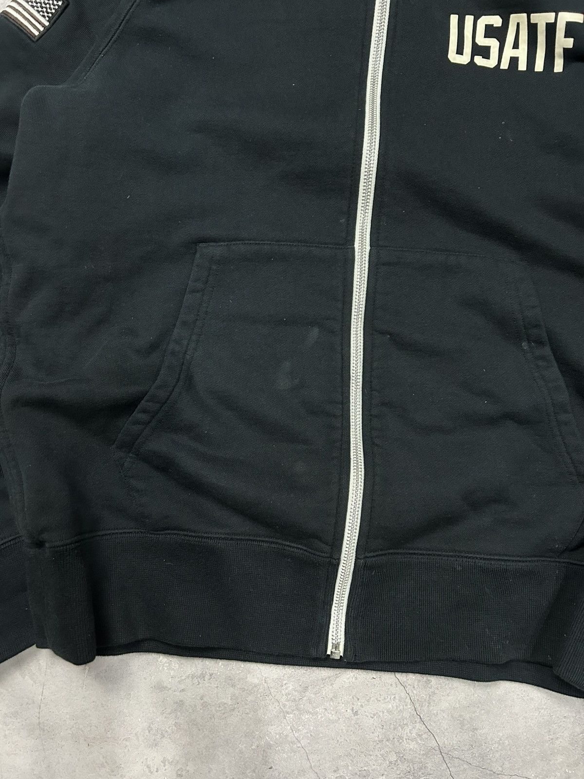 Nike × Vintage Vintage USA Nike USATF Zip hoodie Size M Size US M / EU 48-50 / 2 - 5 Thumbnail