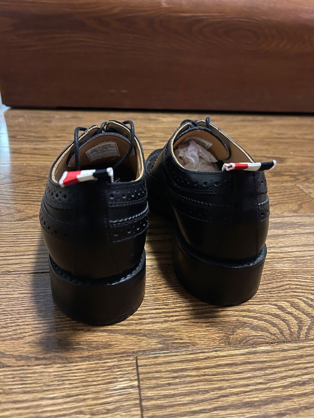Thom Browne Thom Browne RWB Stripe Tab Brogues SZ 37 Size US 7 / IT 37 - 3 Thumbnail