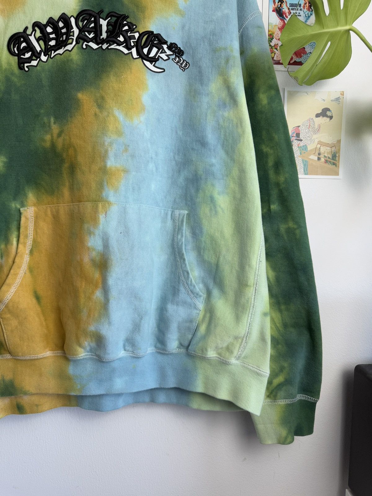 Awake NY × Designer Awake Ny baggy tie die hooded sweatshirt XL skate polar rare Size US XL / EU 56 / 4 - 5 Thumbnail