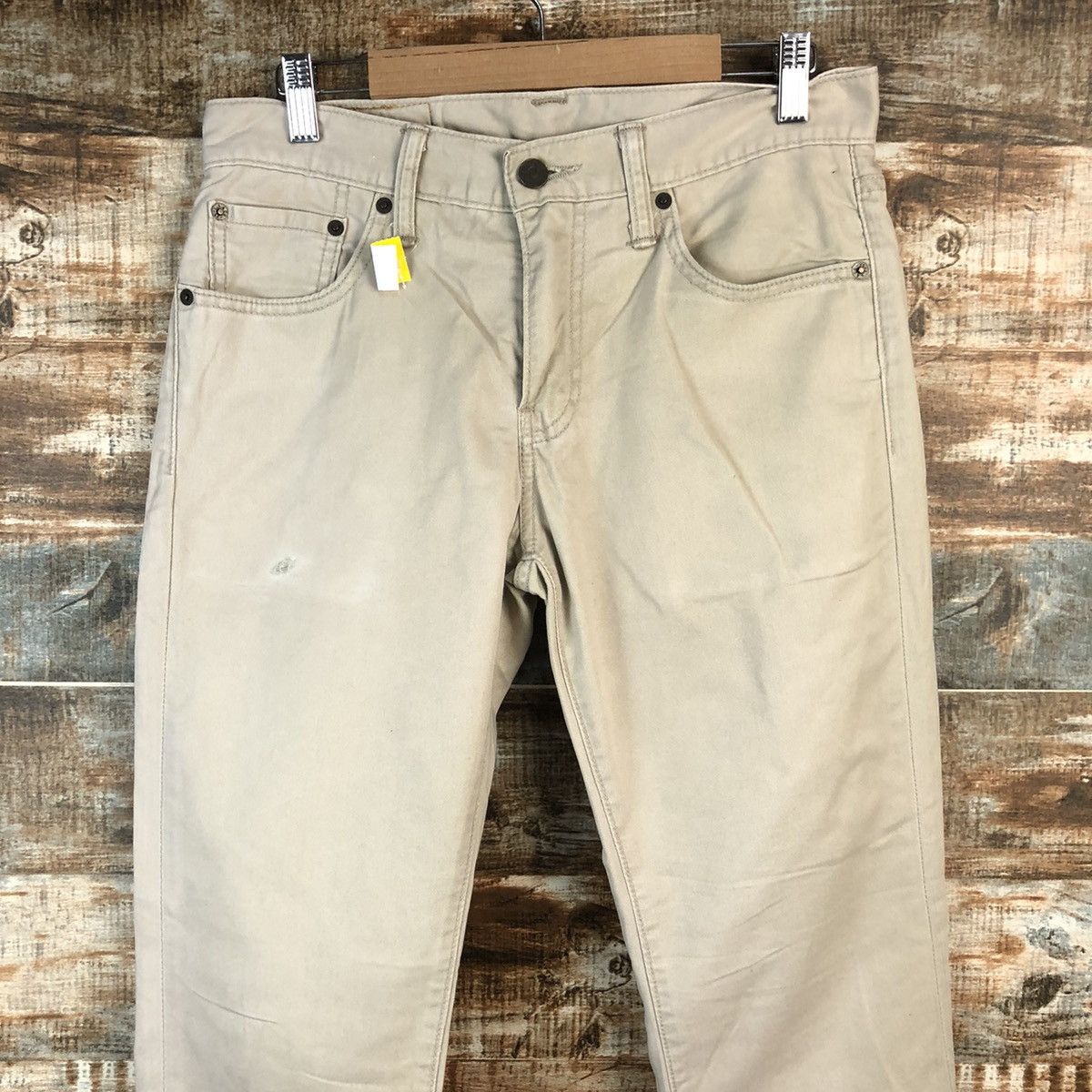 Levi's DL Levis 511 Brown Casual Cargo Pants #C196 Size US 30 / EU 46 - 4 Thumbnail