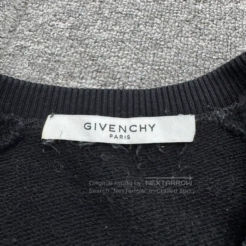 Givenchy Givenchy Distressed Printed Hoodie Size US XL / EU 56 / 4 - 2 Thumbnail