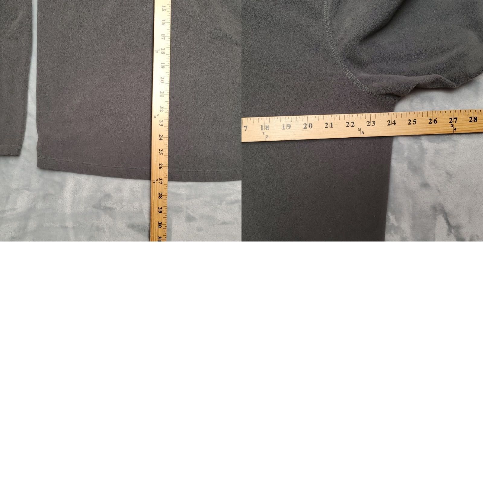 Eddie Bauer VINTAGE Eddie Bauer First Ascent Sweater Mens XL Gray 1/4 Zip Pullover Fleece Whitaker Size US XL / EU 56 / 4 - 8 Thumbnail