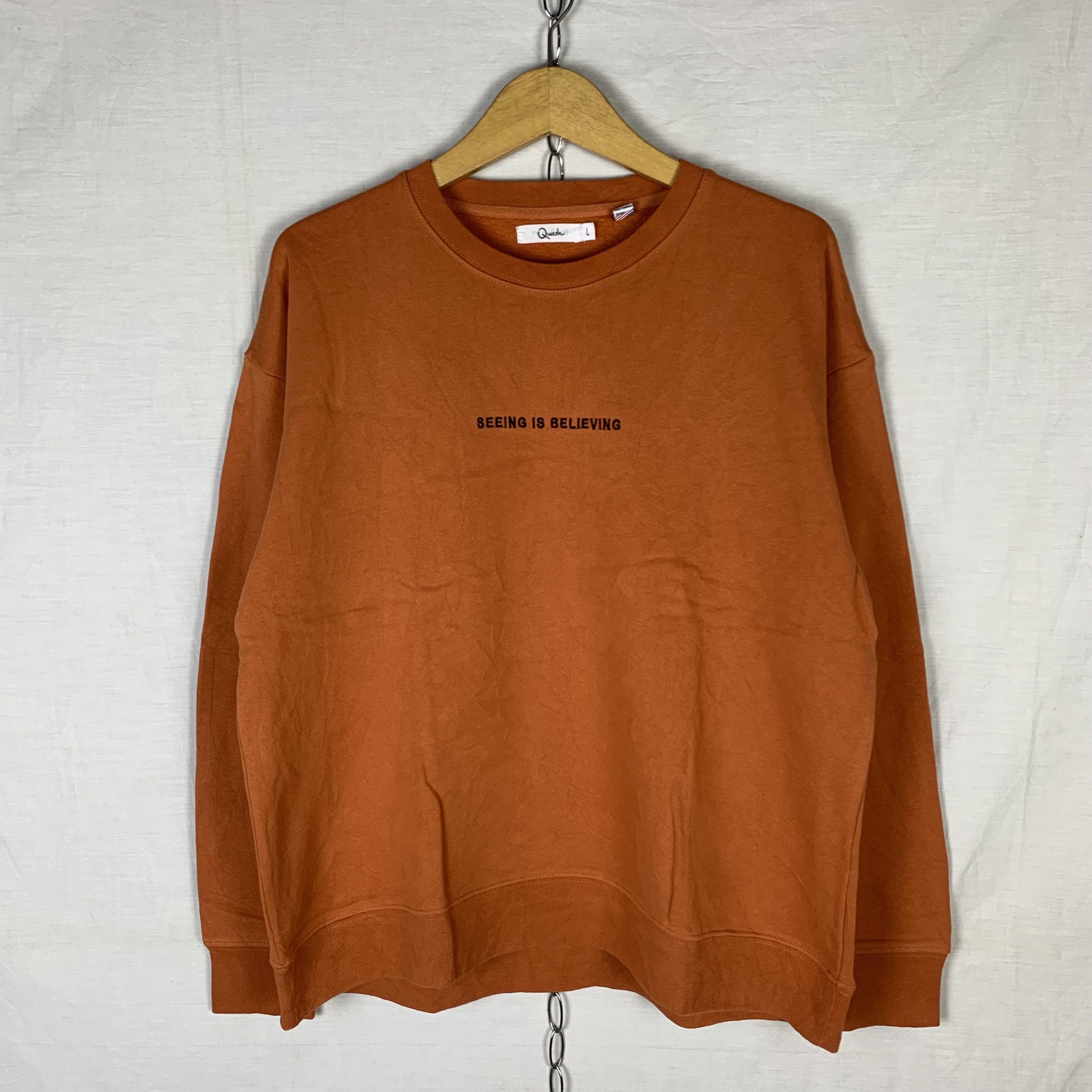 Japanese Brand Quash Sweatshirt Crewneck Japanese Brand Size US M / EU 48-50 / 2 - 3 Thumbnail