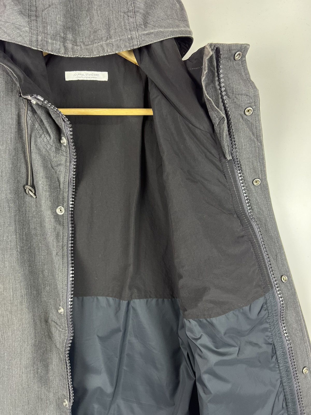 Japanese Brand 🔥 HOODED JOURNAL STANDARD HEAVY JACKET - M Size US M / EU 48-50 / 2 - 8 Thumbnail