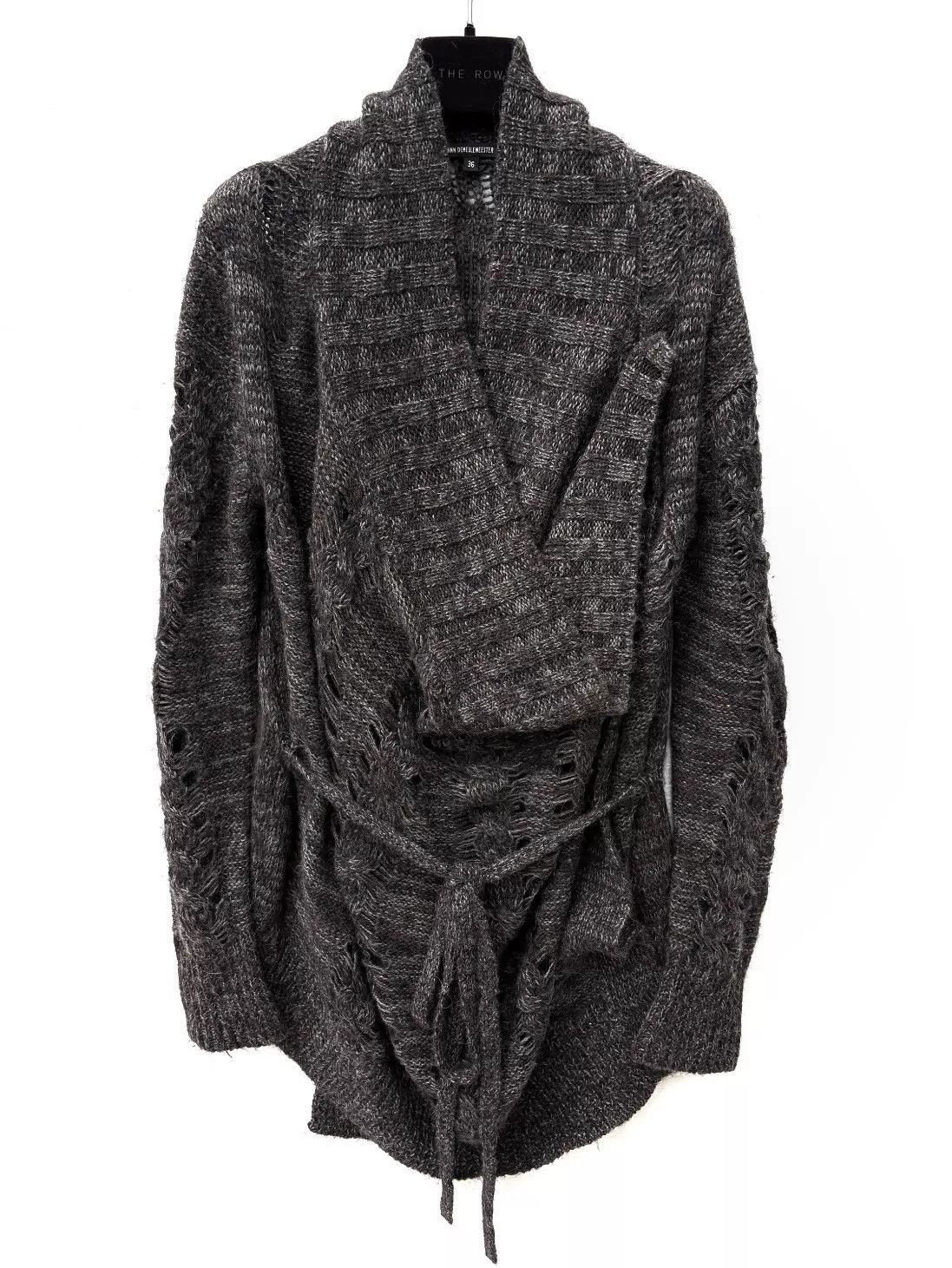 Ann Demeulemeester Ann Demeulemeester 10AW mixed color sweater cardigan 36 Size XS / US 0-2 / IT 36-38 - 1 Thumbnail