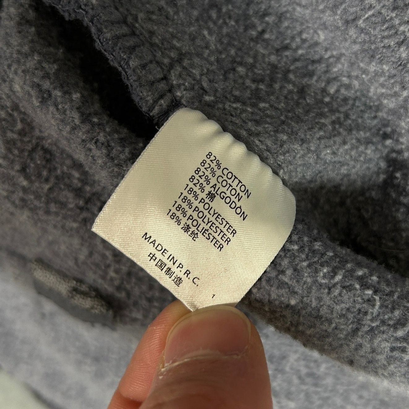 Brandy Melville Brandy Melville grey full zip cropped fleece jacket wms XS-S Size S / US 4 / IT 40 - 7 Thumbnail