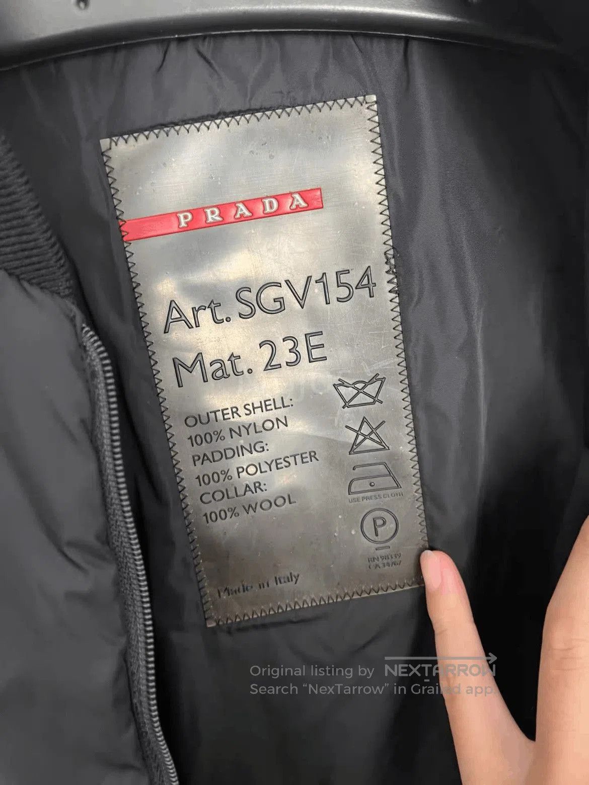 Prada Sz 48 Prada Sports 00S Red Lable Coat Jacket. Size US M / EU 48-50 / 2 - 6 Thumbnail