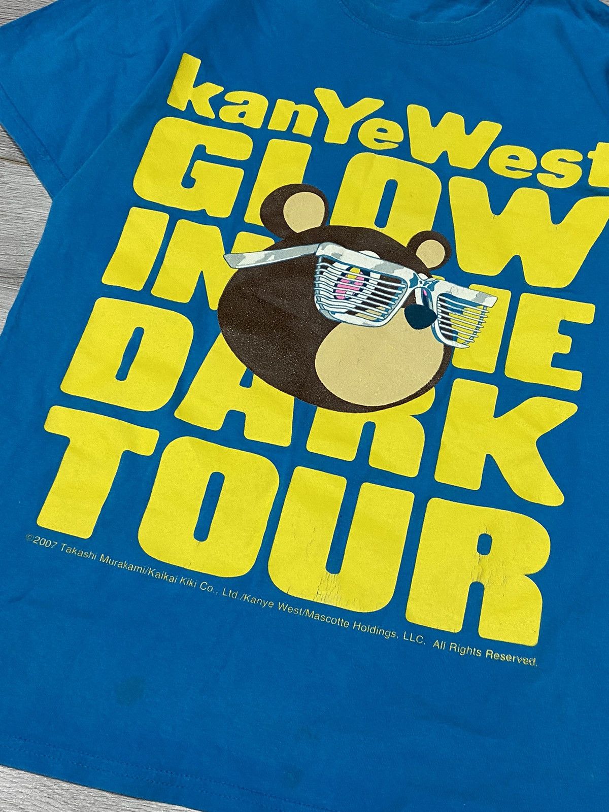 Kanye West 2007 Kanye West Glow in the Dark Tour Graduation Tee Size US S / EU 44-46 / 1 - 4 Thumbnail