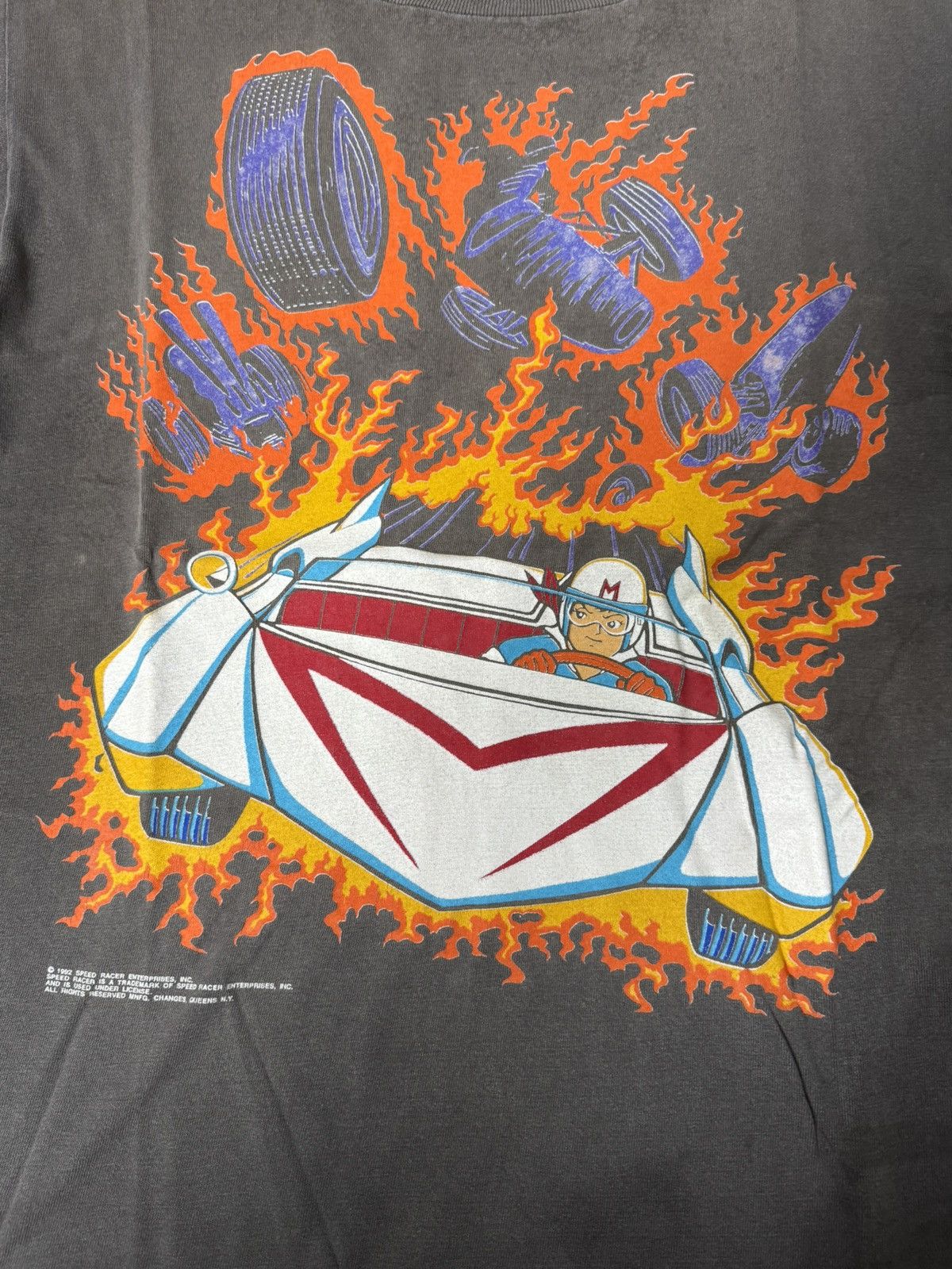 Anime VINTAGE SPEED RACER 1992 T-SHIRT Size US L / EU 52-54 / 3 - 3 Thumbnail