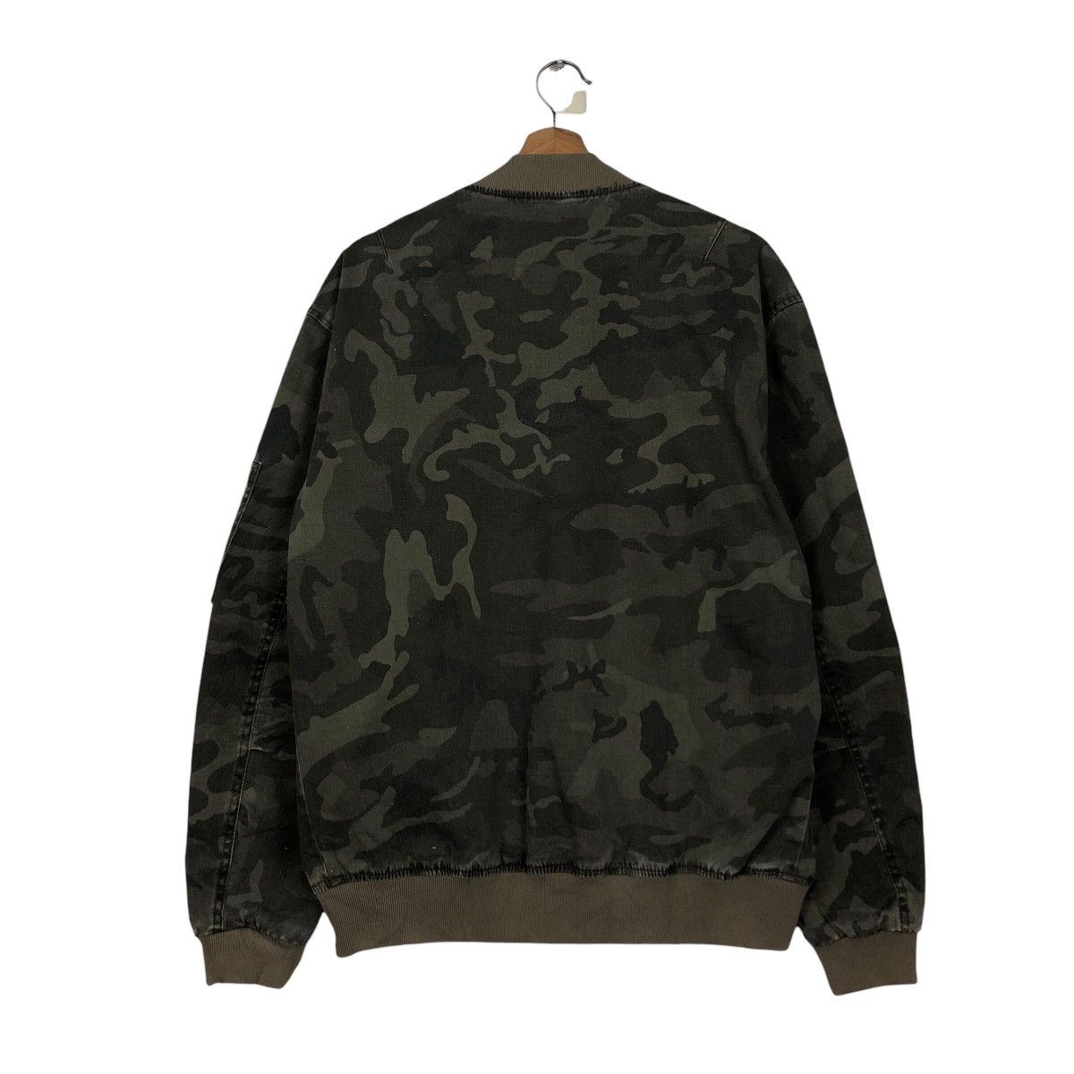 Japanese Brand 📌Vintage Bomber Jacket Camouflage Design Zara Man Size US M / EU 48-50 / 2 - 9 Thumbnail