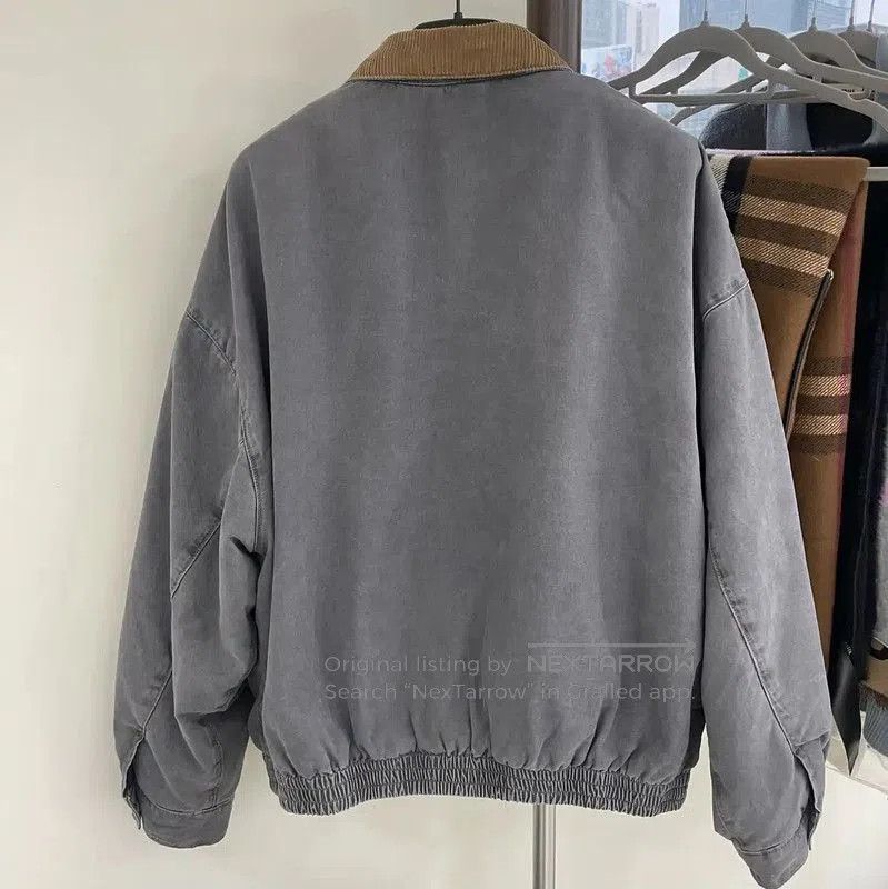 Miu Miu Miu Miu Gray Cotton Women's Jacket Size L . Size L / US 10 / IT 46 - 2 Thumbnail