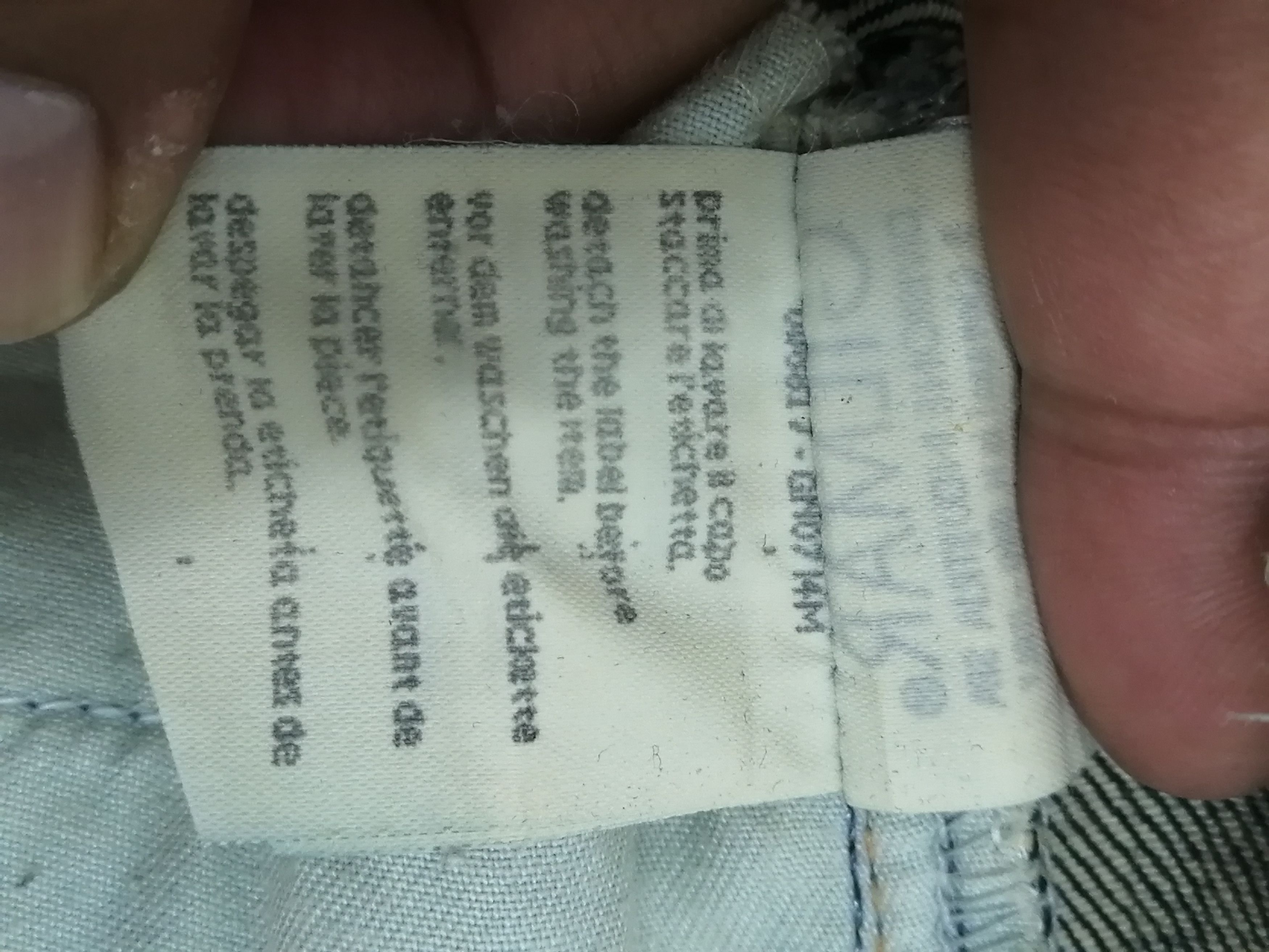 Iceberg Rare Vtg ICEBERG with diamond patch & flower embroidered Size US 28 / EU 44 - 21 Thumbnail