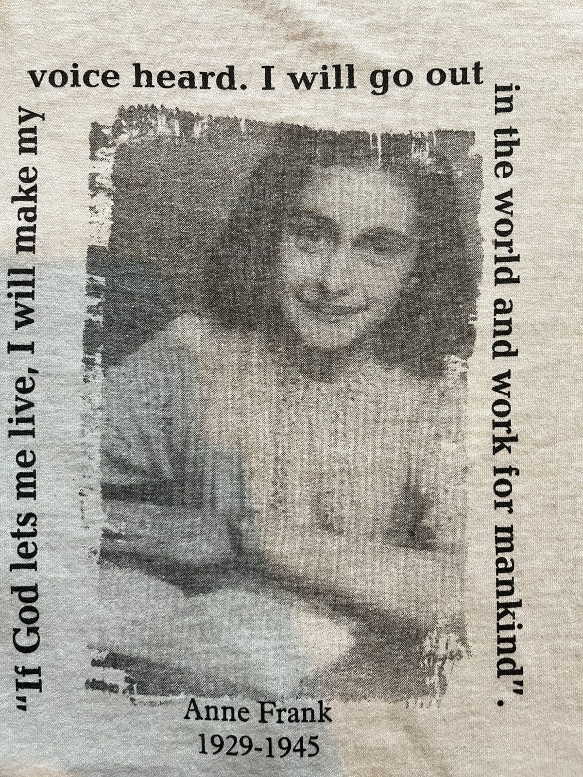Other Vintage 90s Anne Frank Tee Size US L / EU 52-54 / 3 - 2 Thumbnail