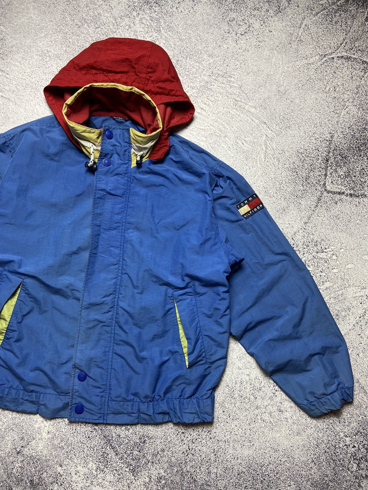 Tommy Hilfiger Vintage Tommy Hilfiger Jacket Street Style Rain Coat Design Size US S / EU 44-46 / 1 - 7 Thumbnail