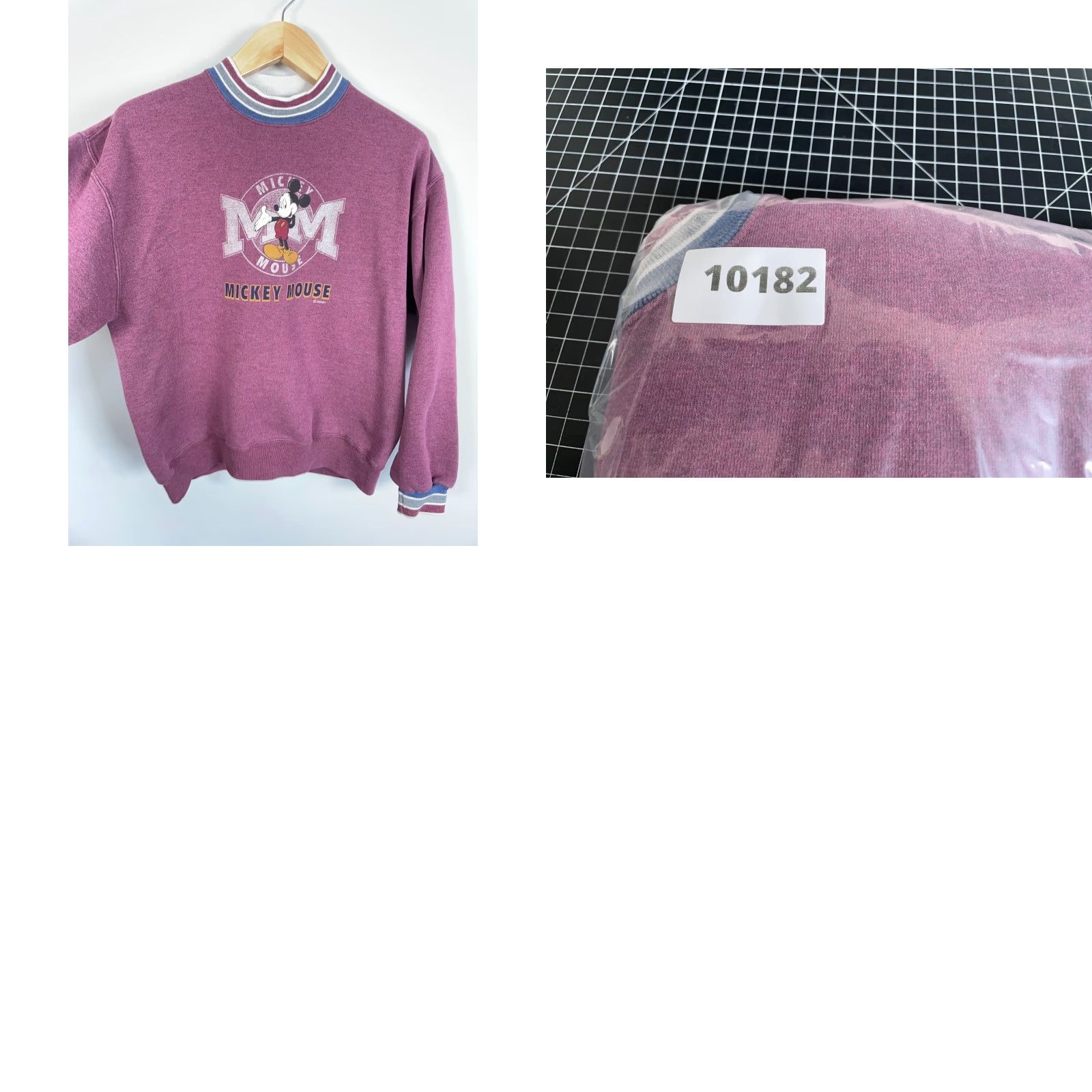 Mickey Unlimited VINTAGE Mickey Unlimited Sweatshirt Mens Adult Large Red 90s Mickey Mouse USA Made Graphic Print Fleece Heavyweight Crew Neck Pullover Size US L / EU 52-54 / 3 - 9 Thumbnail