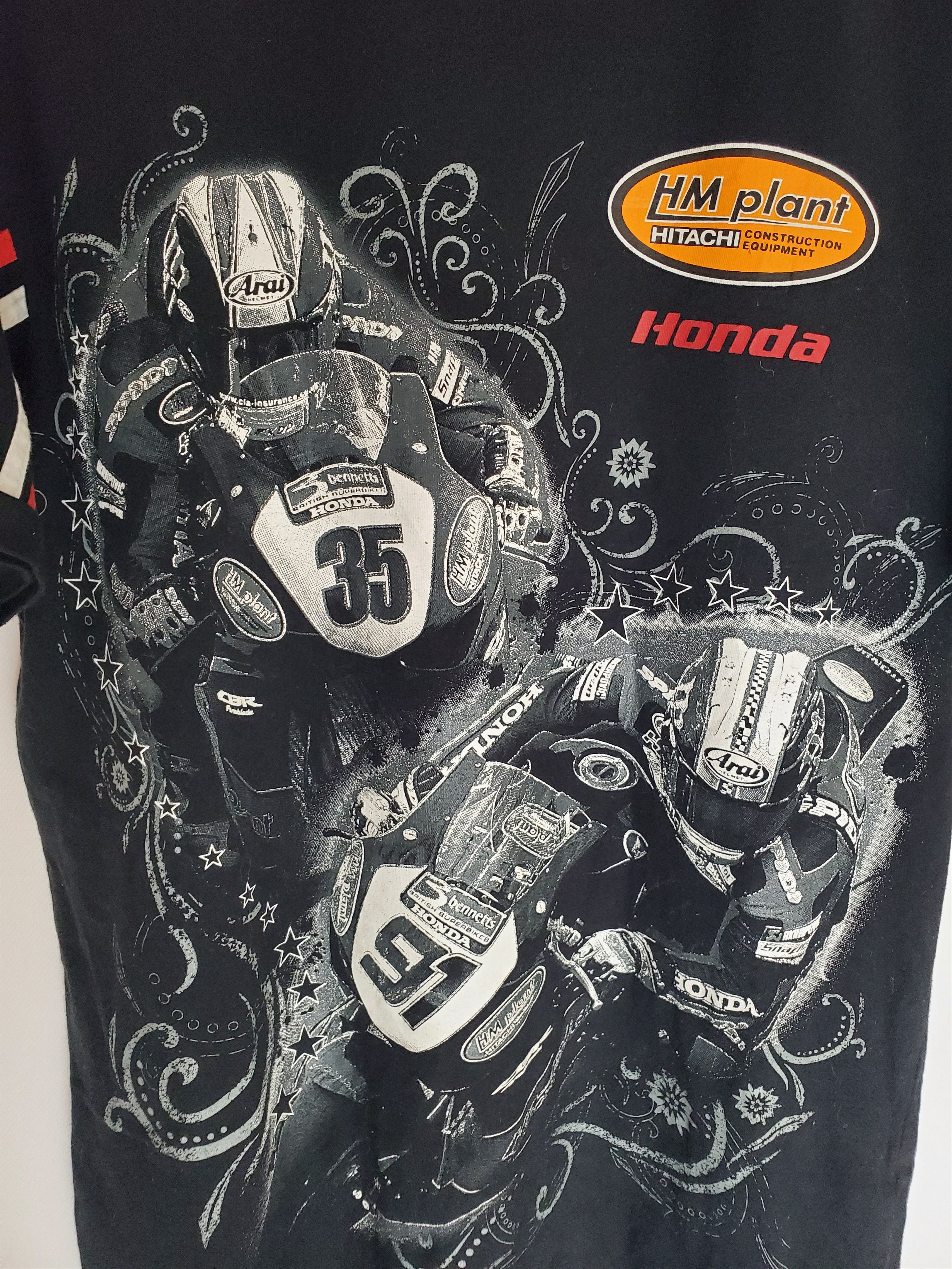 Honda × Vintage Vintage Honda Hm plant Hitachi Tshirt size M perfect conditi Size US M / EU 48-50 / 2 - 2 Thumbnail
