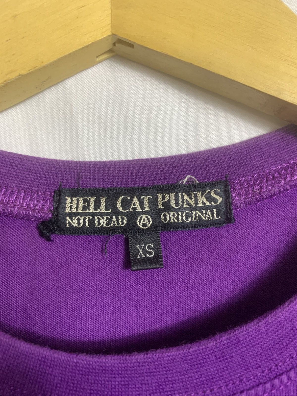 Japanese Brand Japanese Hell Cat Punk shirt Size US XS / EU 42 / 0 - 6 Thumbnail