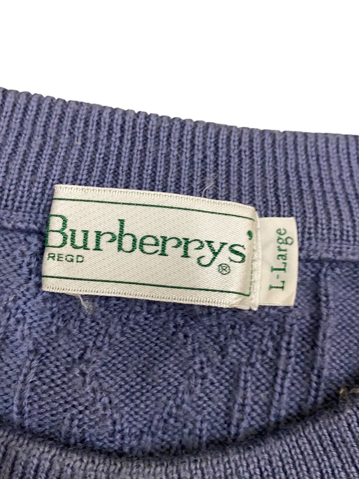 Burberry Prorsum Vtg Burberrys Knitwear Big Logo Size US M / EU 48-50 / 2 - 8 Thumbnail