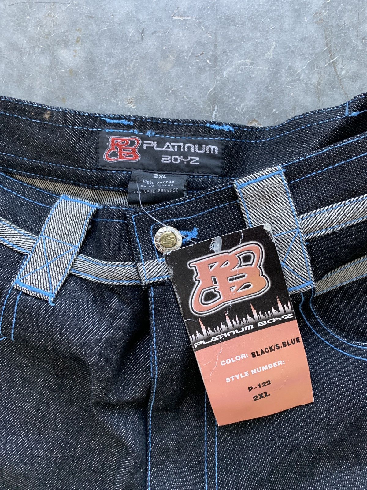 NBA × Southpole × Vintage Crazy BNWT Vintage NBA Baggy Jeans Skater Essential Size US 30 / EU 46 - 4 Thumbnail