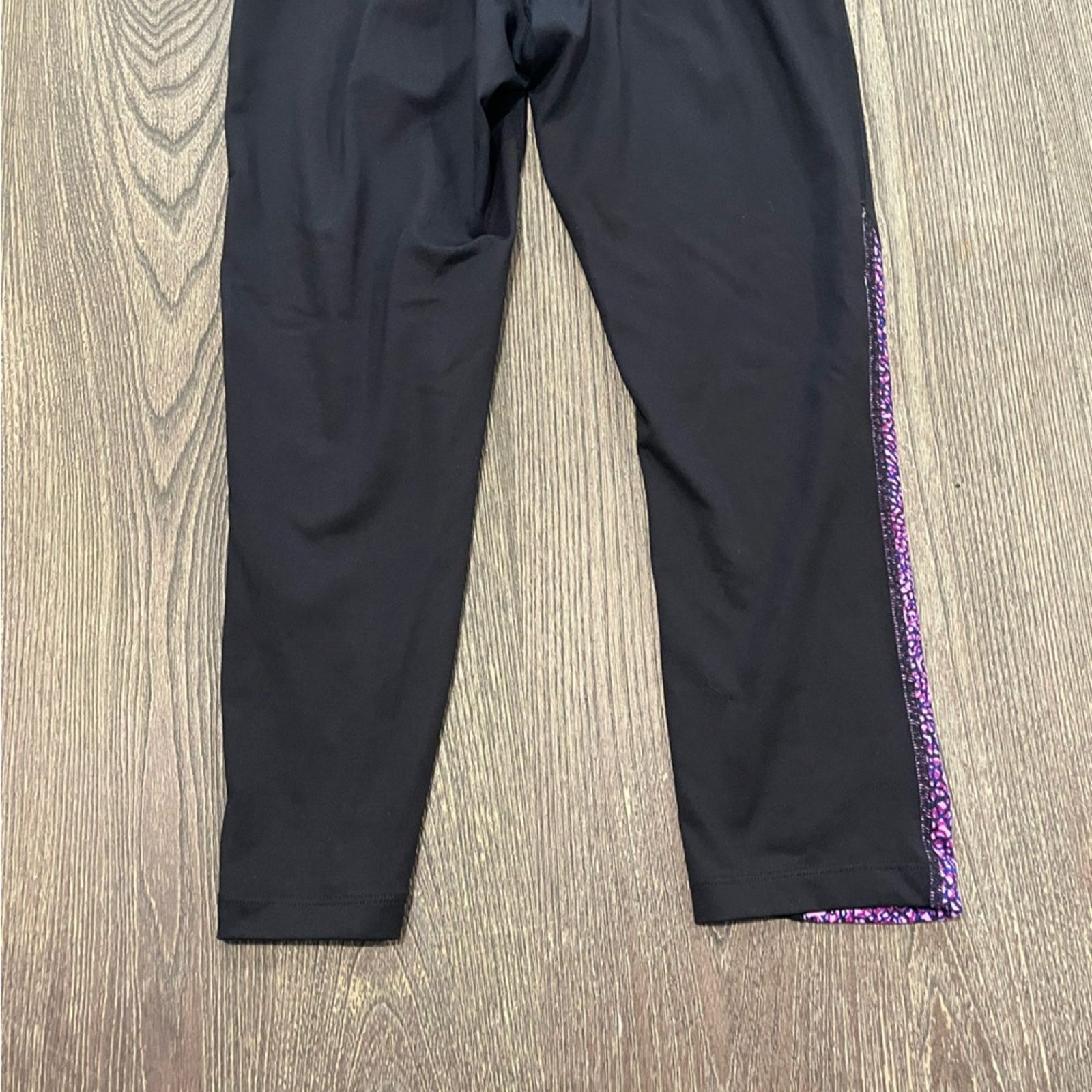Nike Nike Leggings Dri-Fit Low Rise Swoosh Reflective Capris S Size 23" - 5 Thumbnail