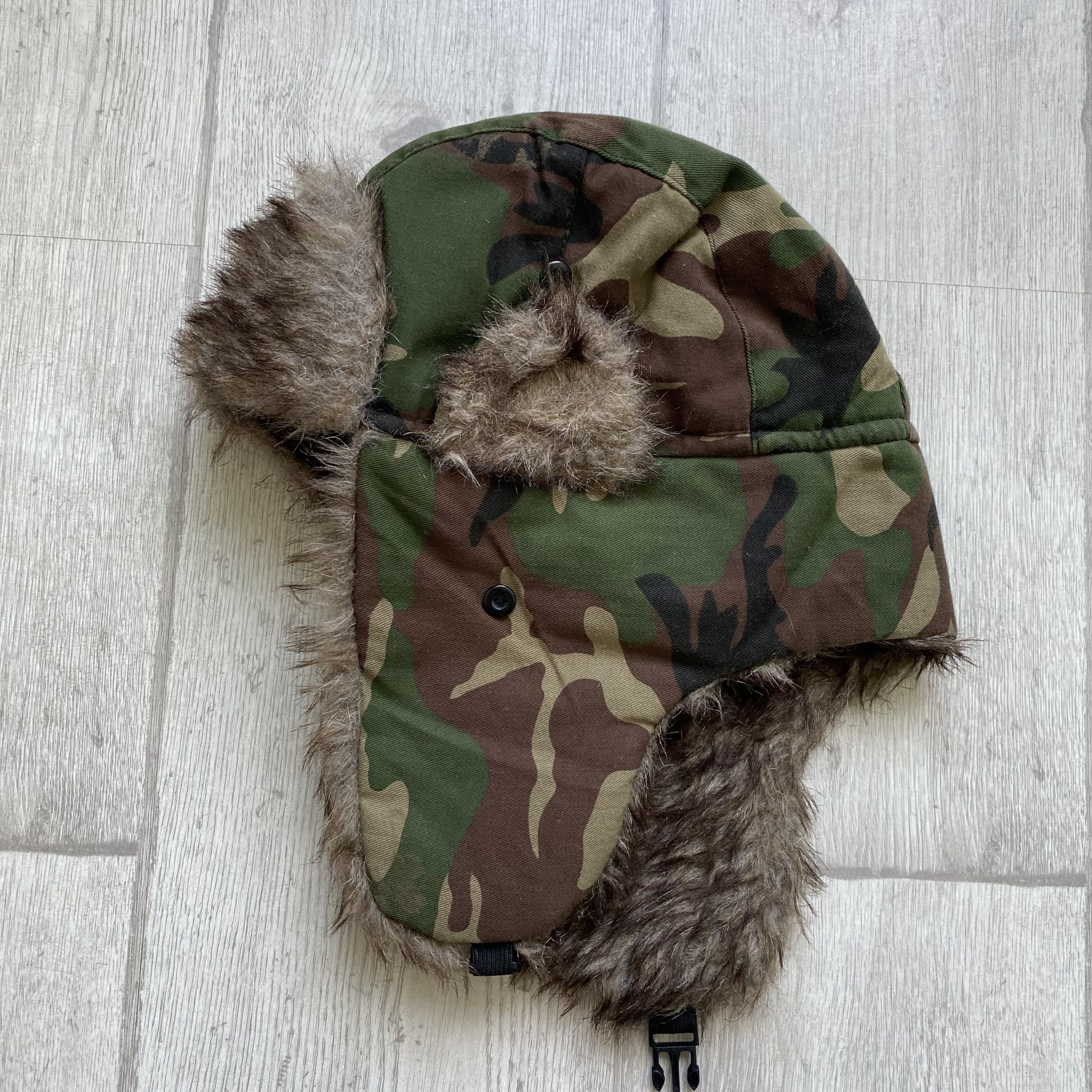 Carhartt 🥶Carhartt style Vintage 90s Trapper Fur Ushanka Winter Hat Size ONE SIZE - 1 Thumbnail